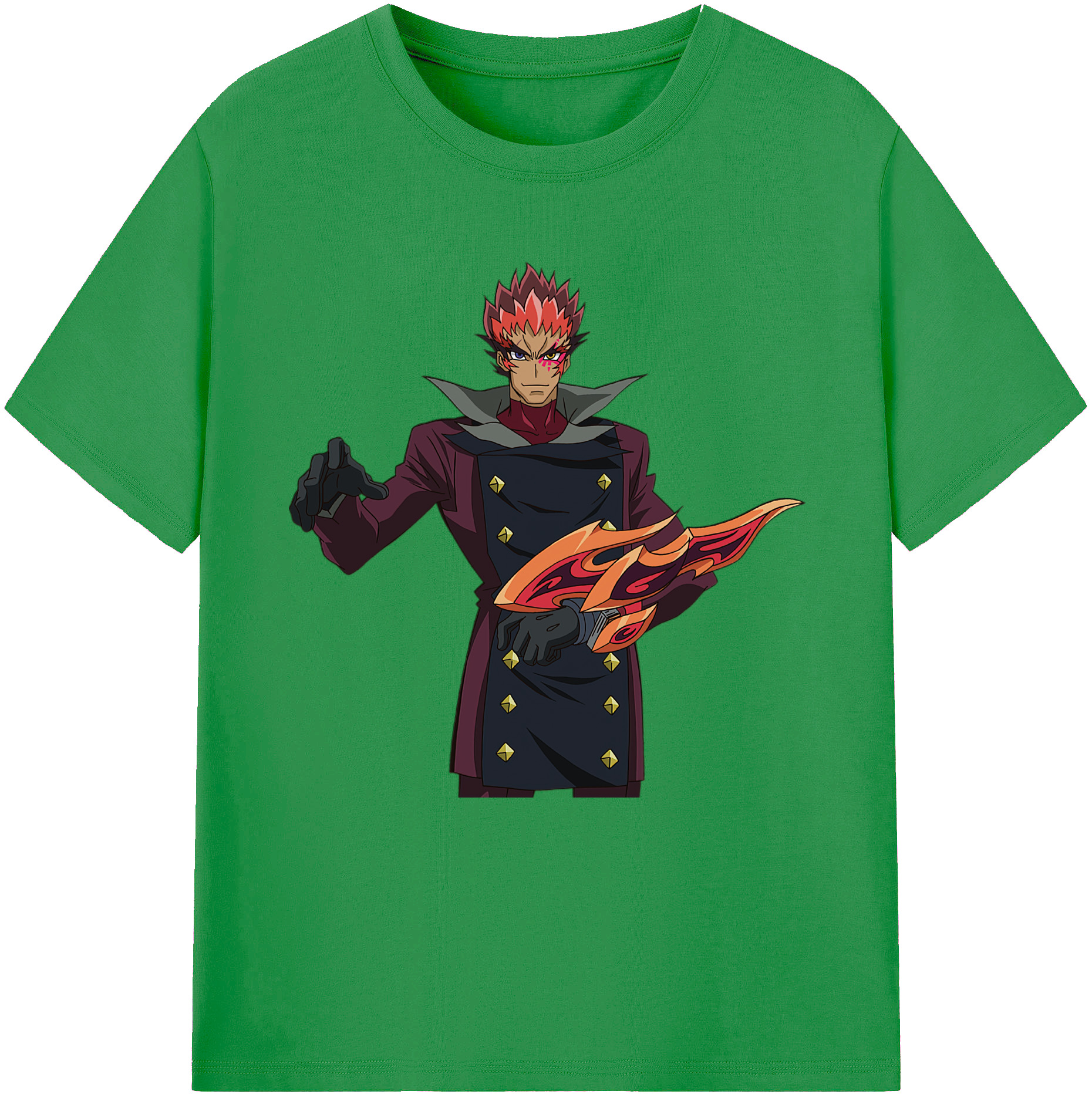 （画像用） 遊☆戯☆王 Yu-Gi-Oh! レディースカジュアルプリントTシャツ（綿100％）