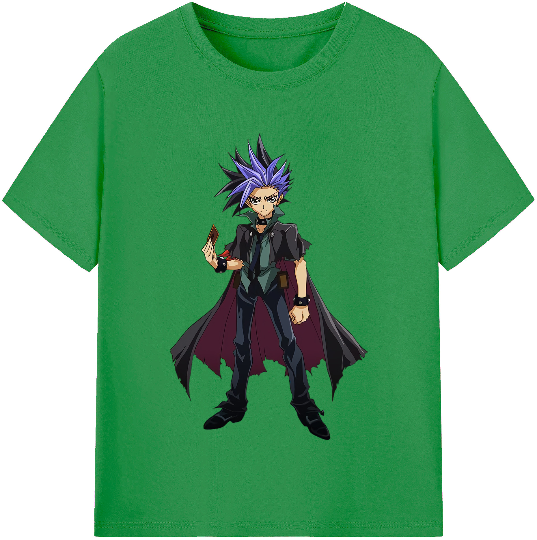 （画像用） 遊☆戯☆王 Yu-Gi-Oh! レディースカジュアルプリントTシャツ（綿100％）