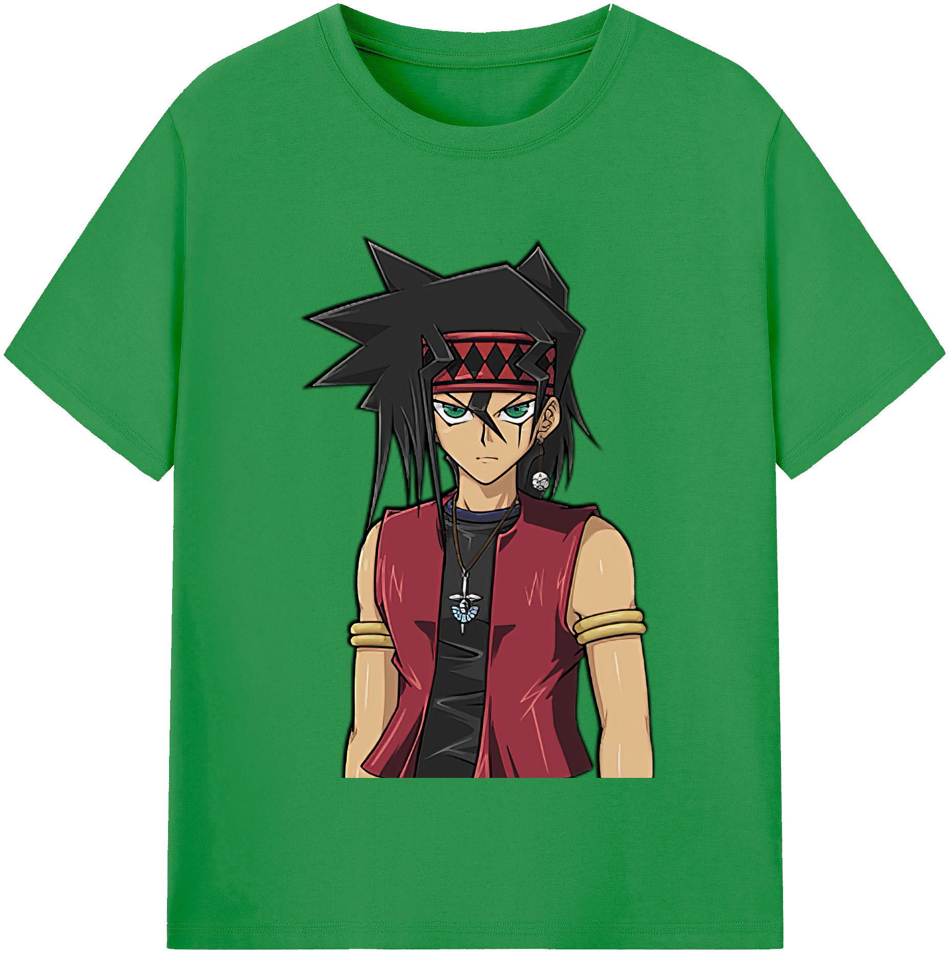 （画像用） 遊☆戯☆王 Yu-Gi-Oh! レディースカジュアルプリントTシャツ（綿100％）
