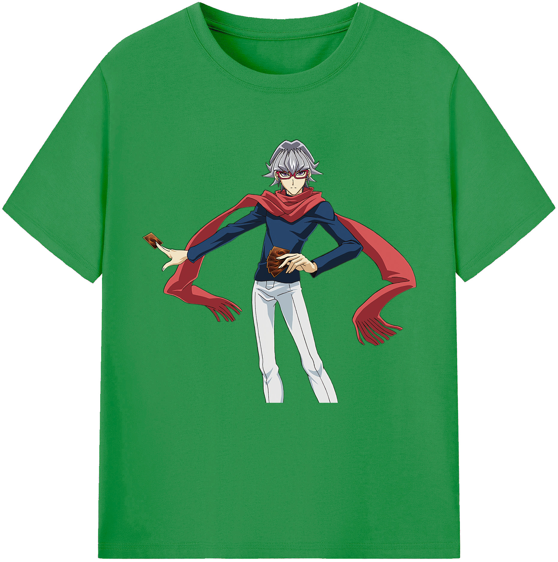 （画像用） 遊☆戯☆王 Yu-Gi-Oh! レディースカジュアルプリントTシャツ（綿100％）