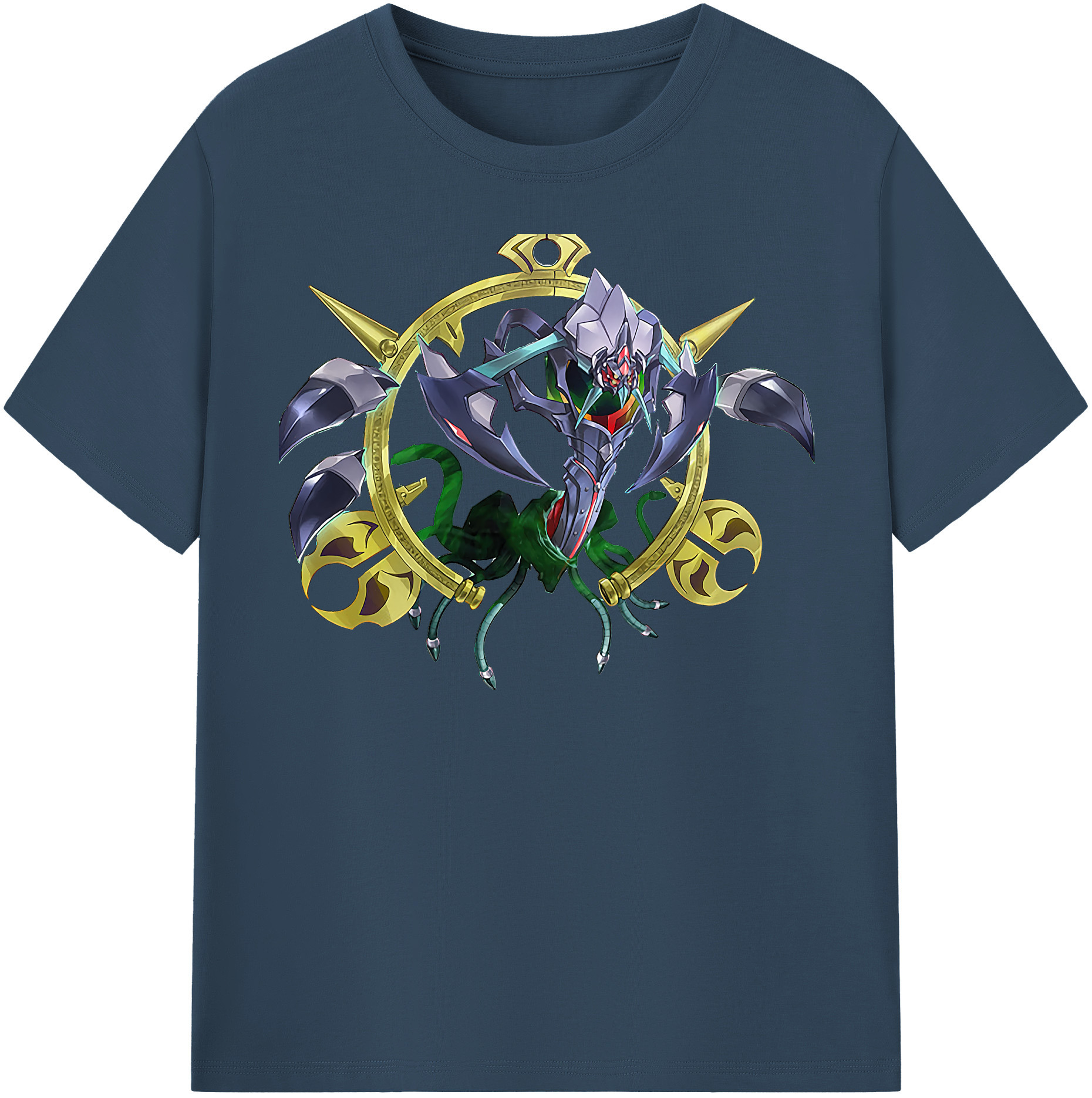 （画像用） 遊☆戯☆王 Yu-Gi-Oh! レディースカジュアルプリントTシャツ（綿100％）