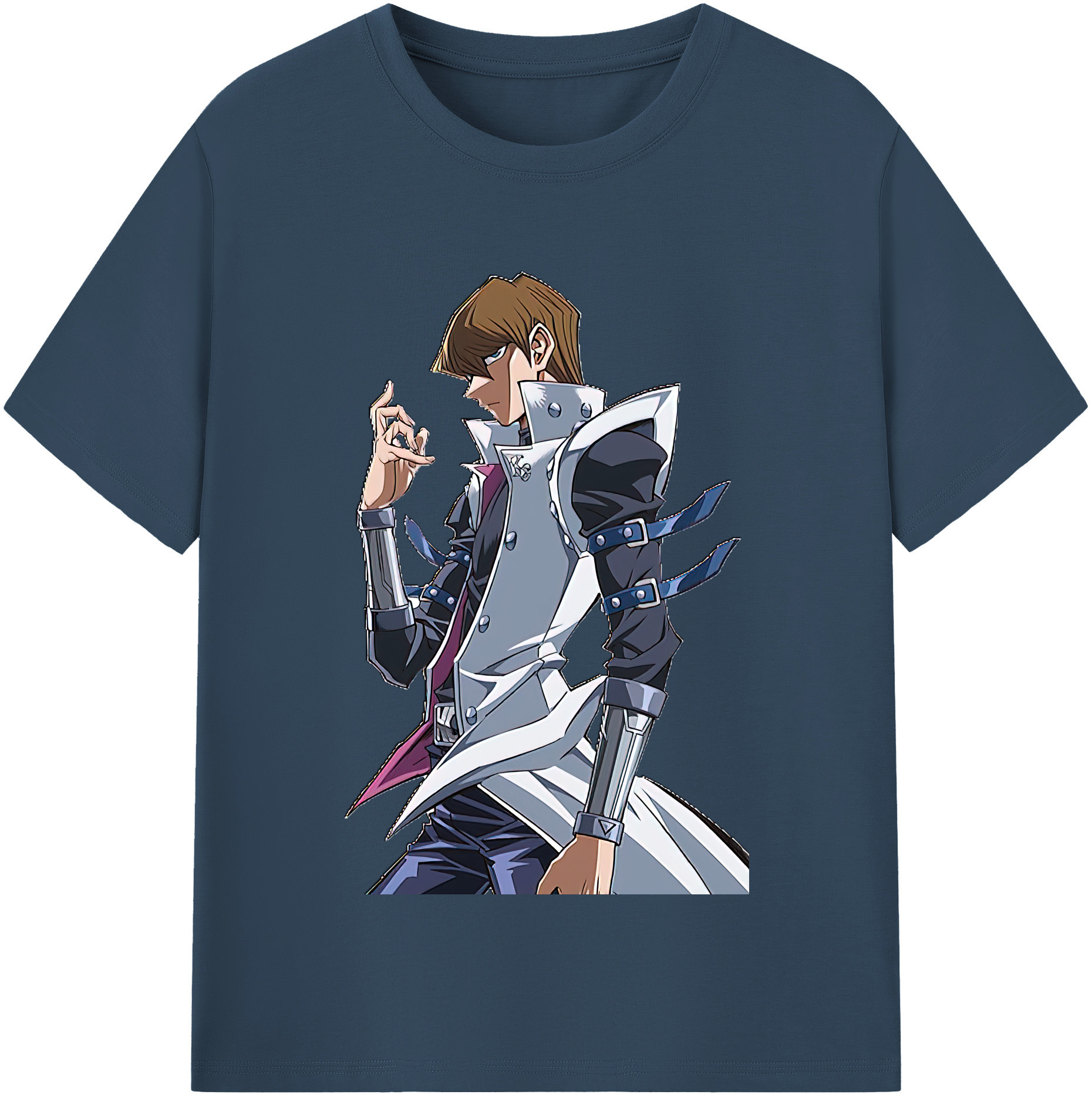 （画像用） 遊☆戯☆王 Yu-Gi-Oh! レディースカジュアルプリントTシャツ（綿100％）