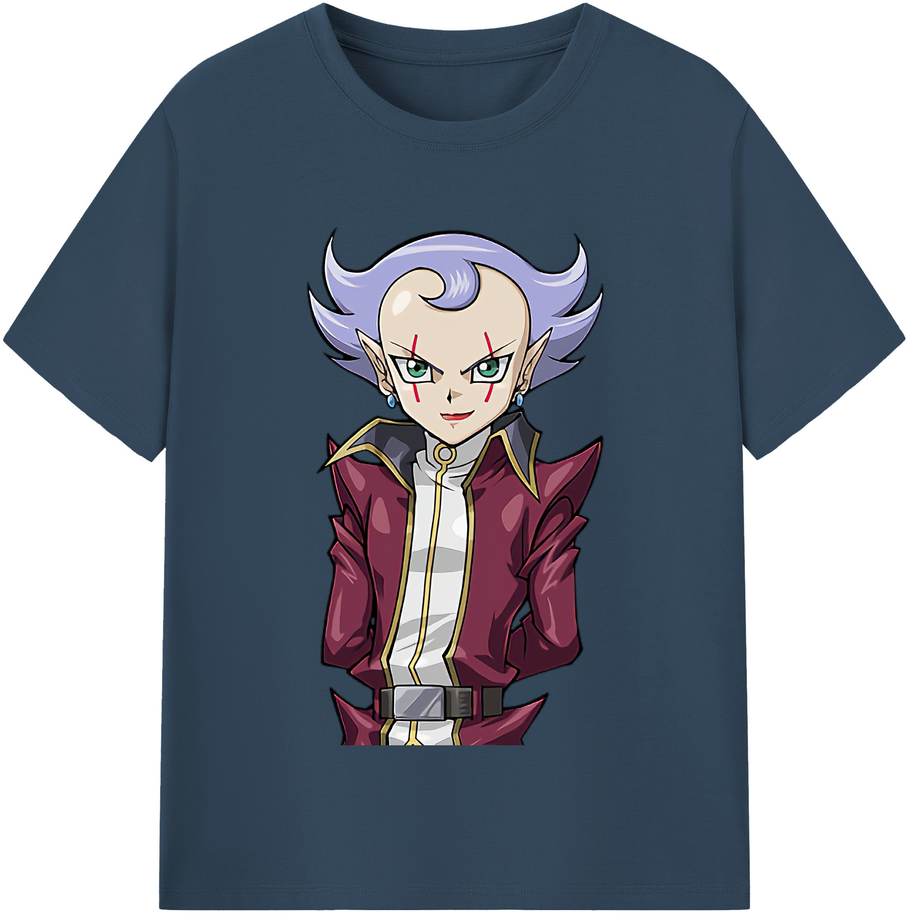 （画像用） 遊☆戯☆王 Yu-Gi-Oh! レディースカジュアルプリントTシャツ（綿100％）