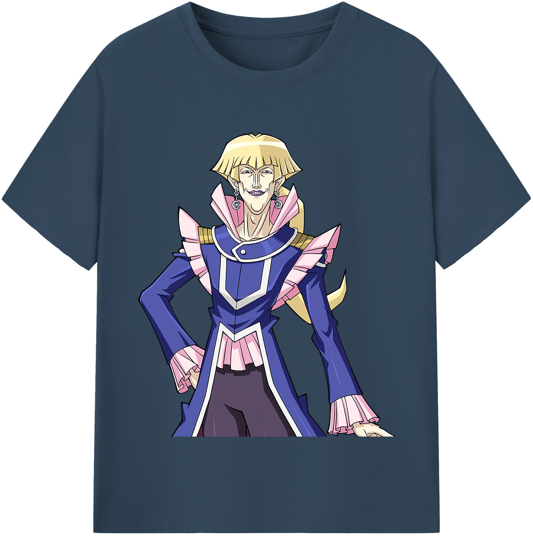 （画像用） 遊☆戯☆王 Yu-Gi-Oh! レディースカジュアルプリントTシャツ（綿100％）