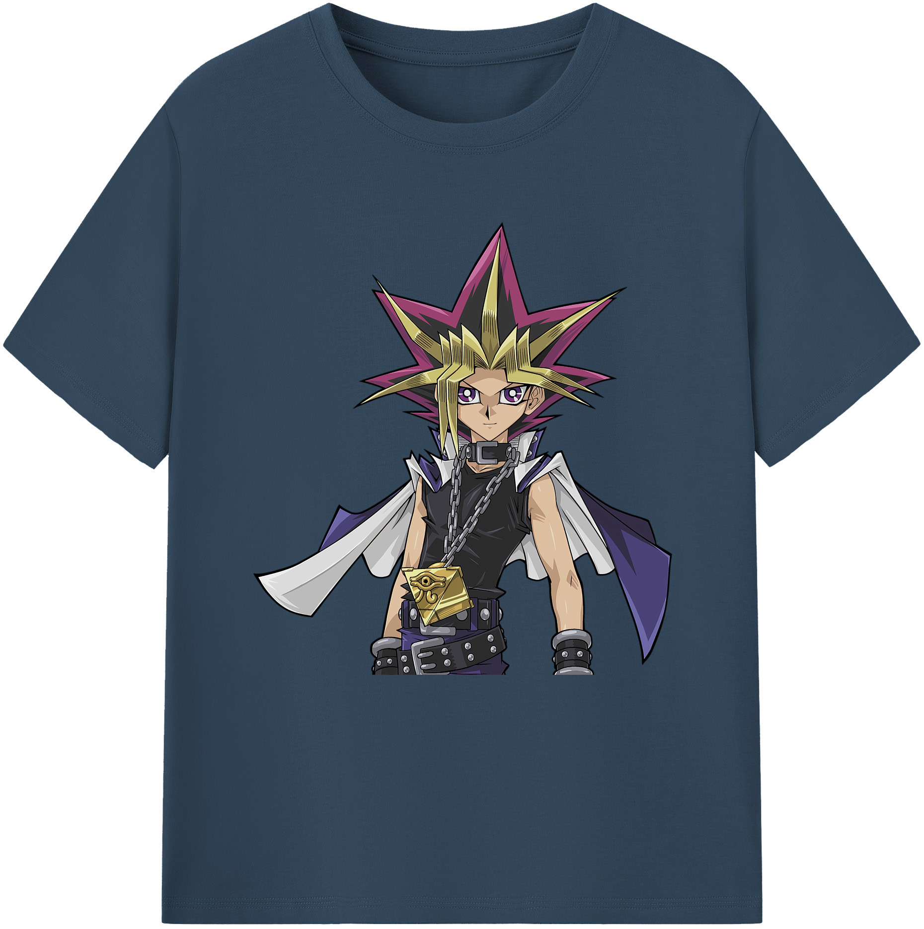 （画像用） 遊☆戯☆王 Yu-Gi-Oh! レディースカジュアルプリントTシャツ（綿100％）