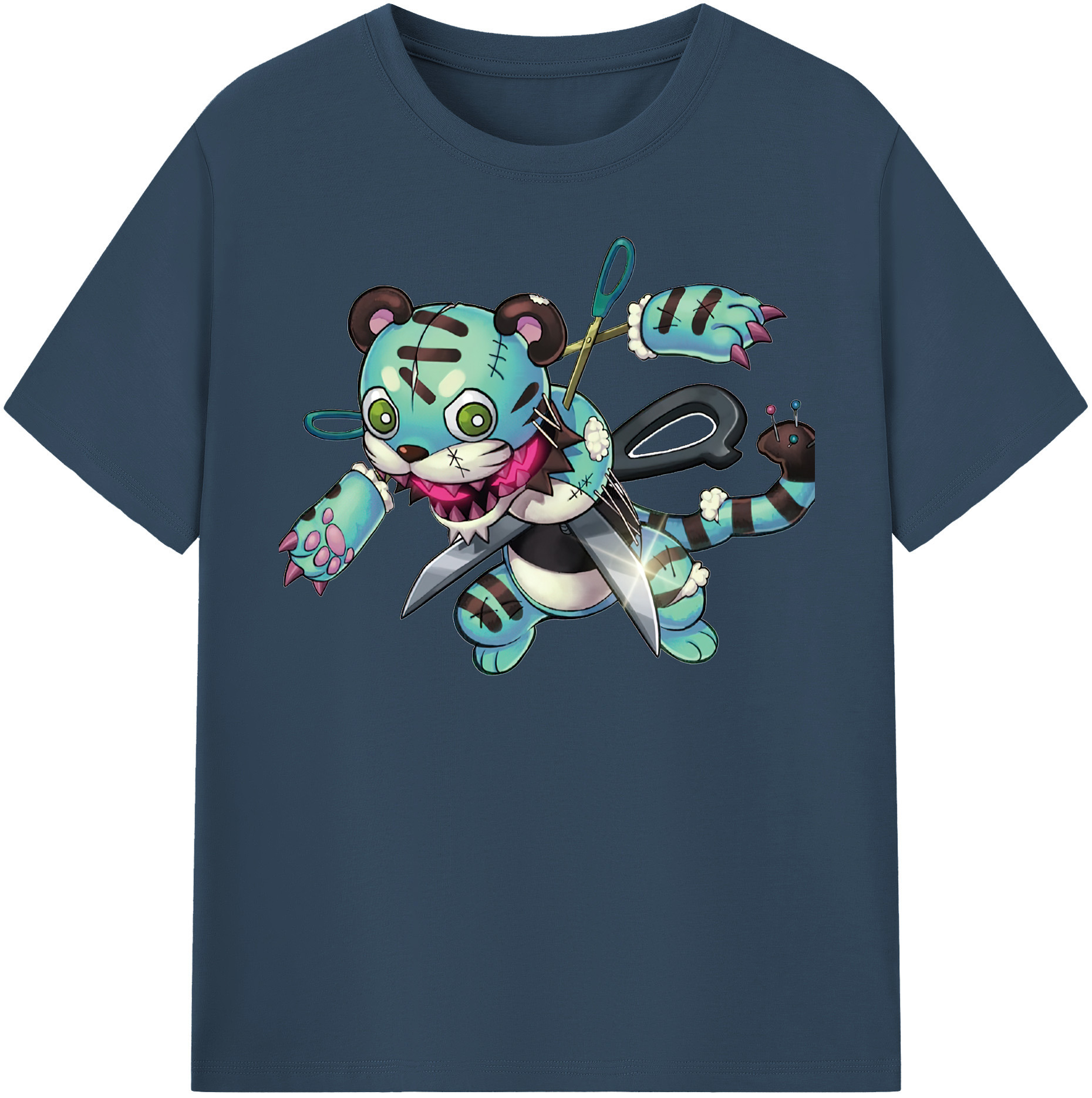 （画像用） 遊☆戯☆王 Yu-Gi-Oh! レディースカジュアルプリントTシャツ（綿100％）