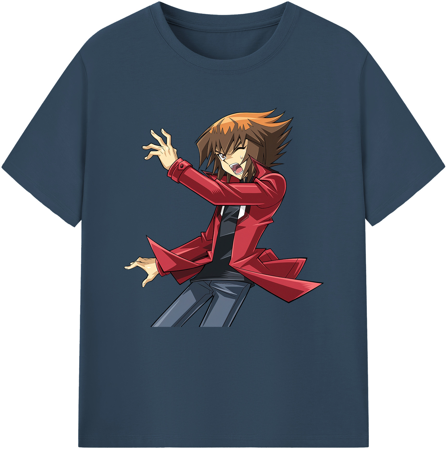（画像用） 遊☆戯☆王 Yu-Gi-Oh! レディースカジュアルプリントTシャツ（綿100％）