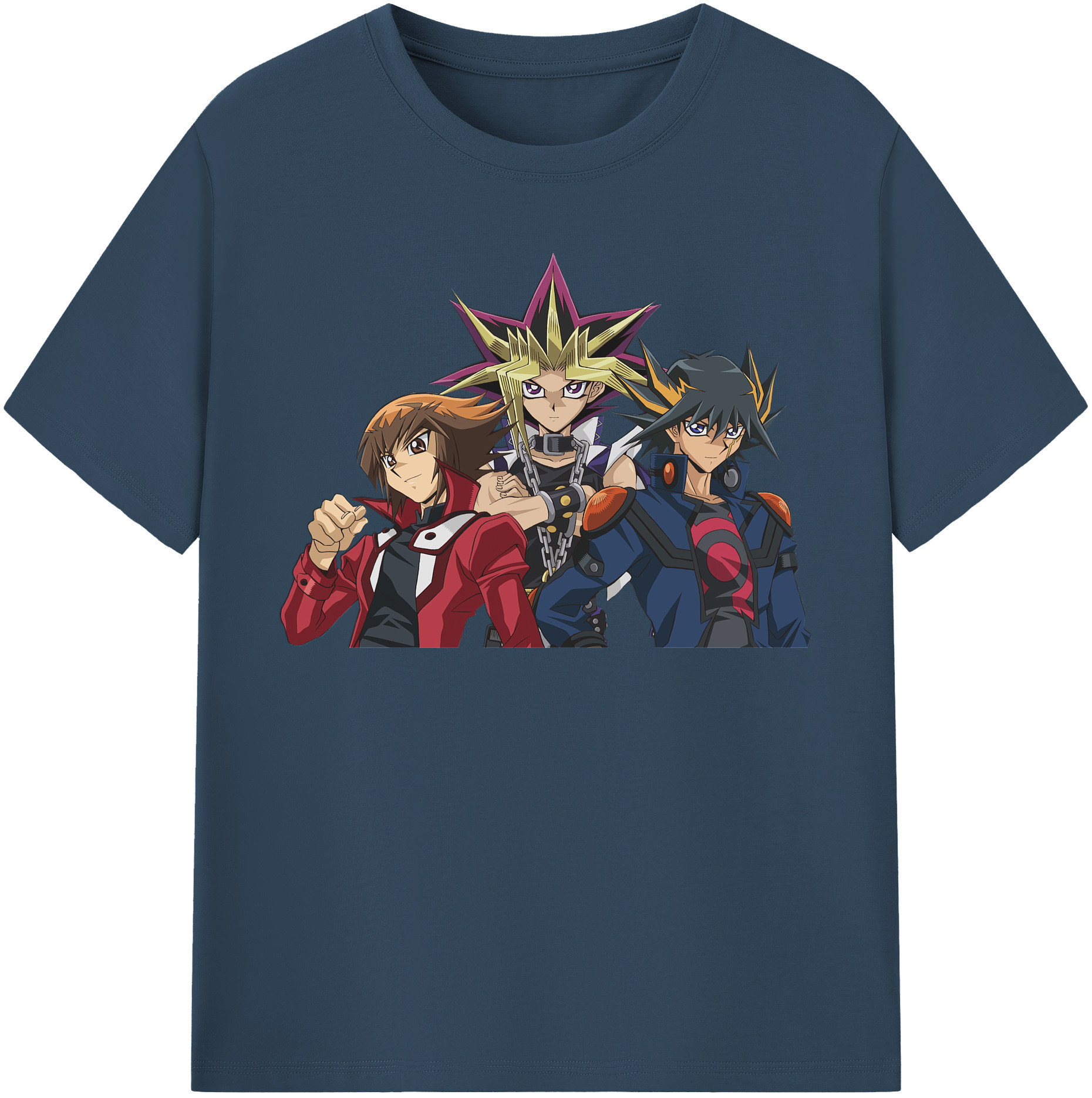 （画像用） 遊☆戯☆王 Yu-Gi-Oh! レディースカジュアルプリントTシャツ（綿100％）