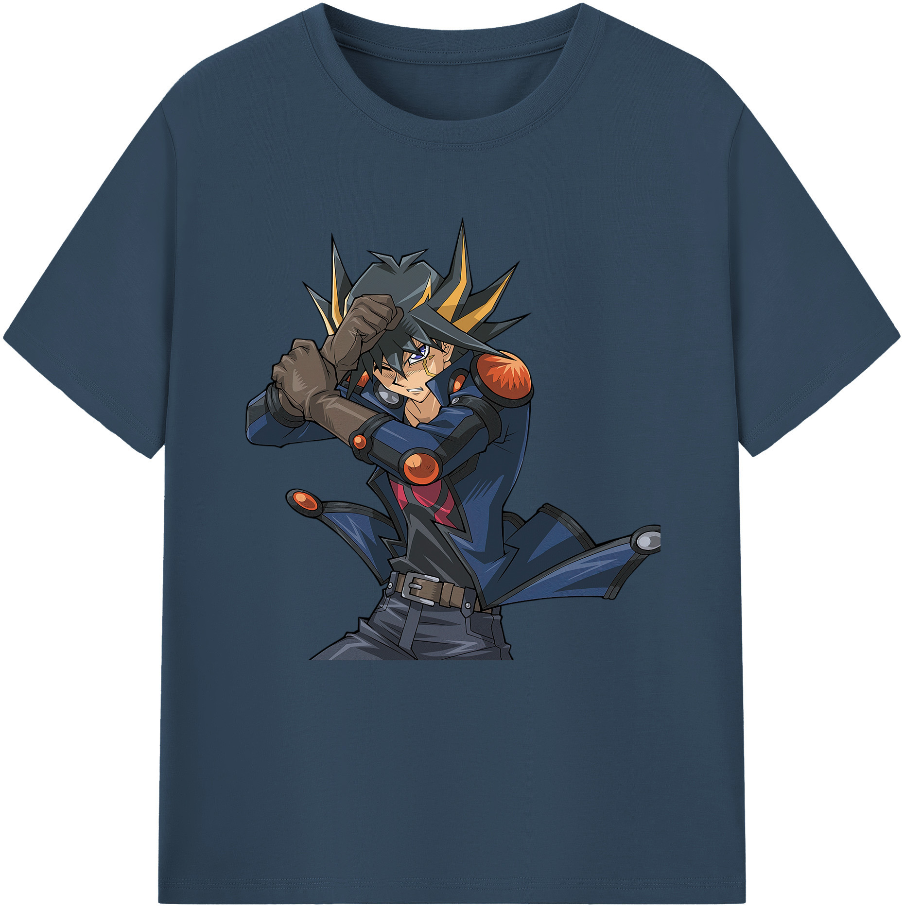 （画像用） 遊☆戯☆王 Yu-Gi-Oh! レディースカジュアルプリントTシャツ（綿100％）