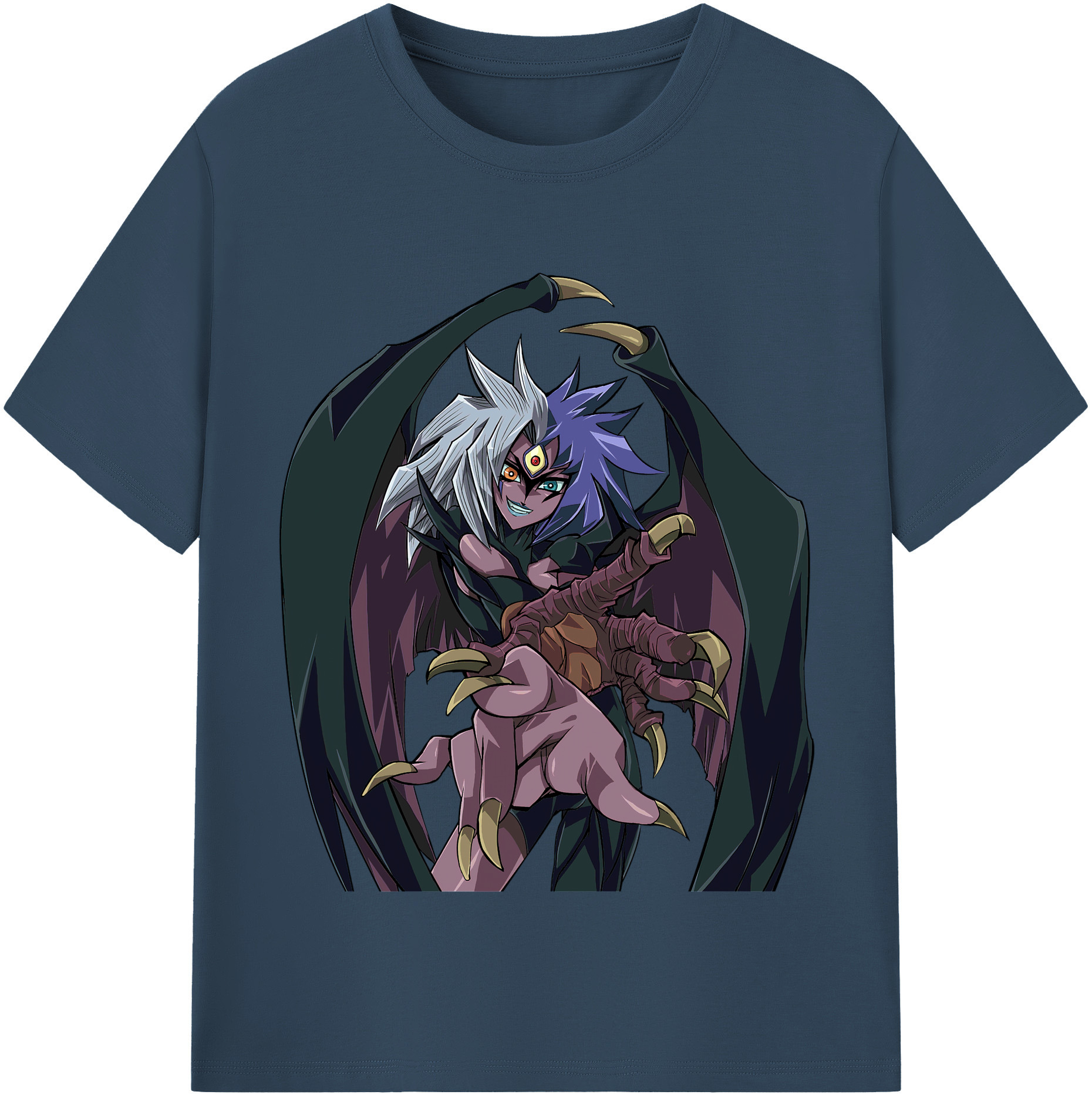 （画像用） 遊☆戯☆王 Yu-Gi-Oh! レディースカジュアルプリントTシャツ（綿100％）