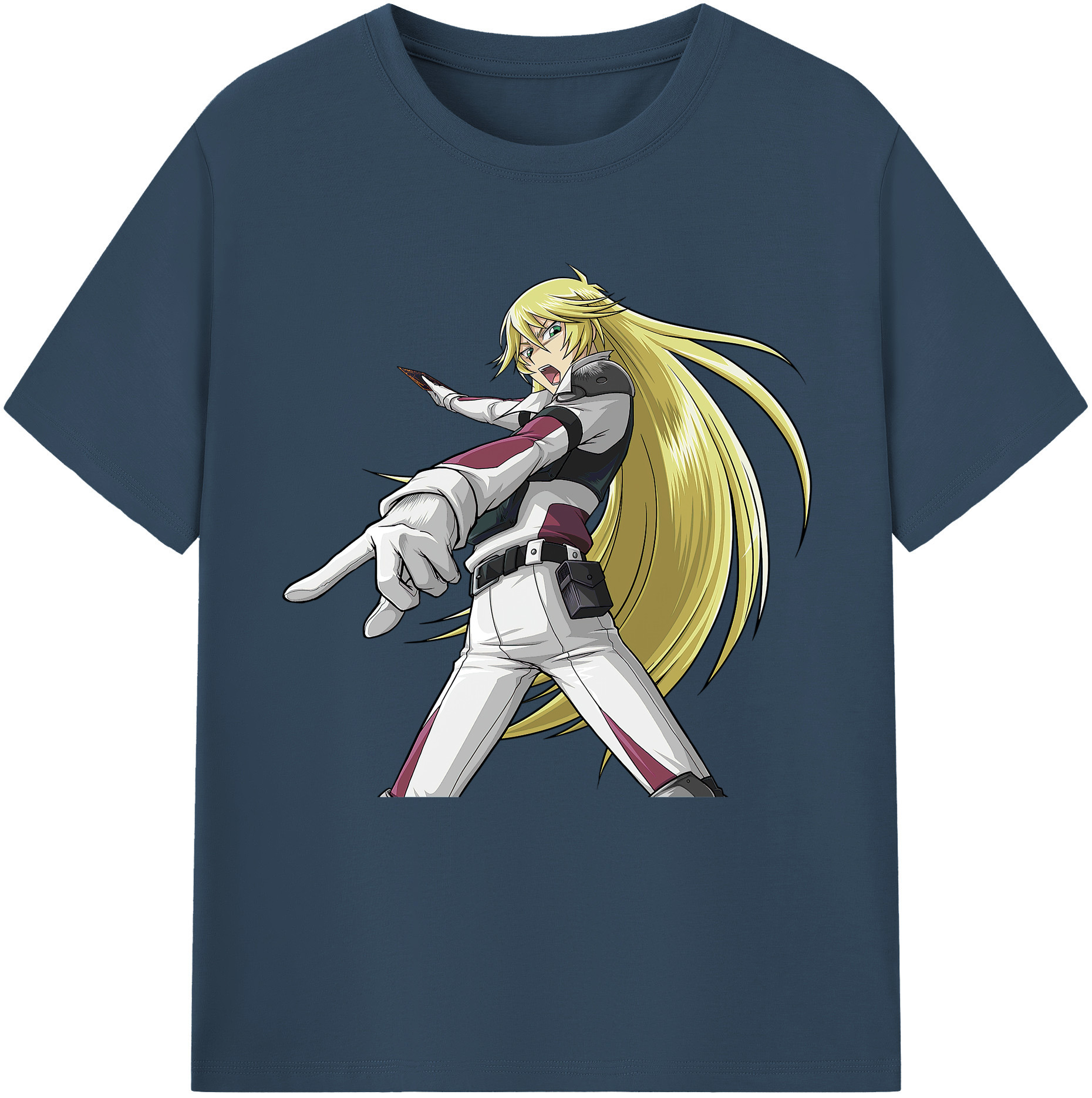 （画像用） 遊☆戯☆王 Yu-Gi-Oh! レディースカジュアルプリントTシャツ（綿100％）