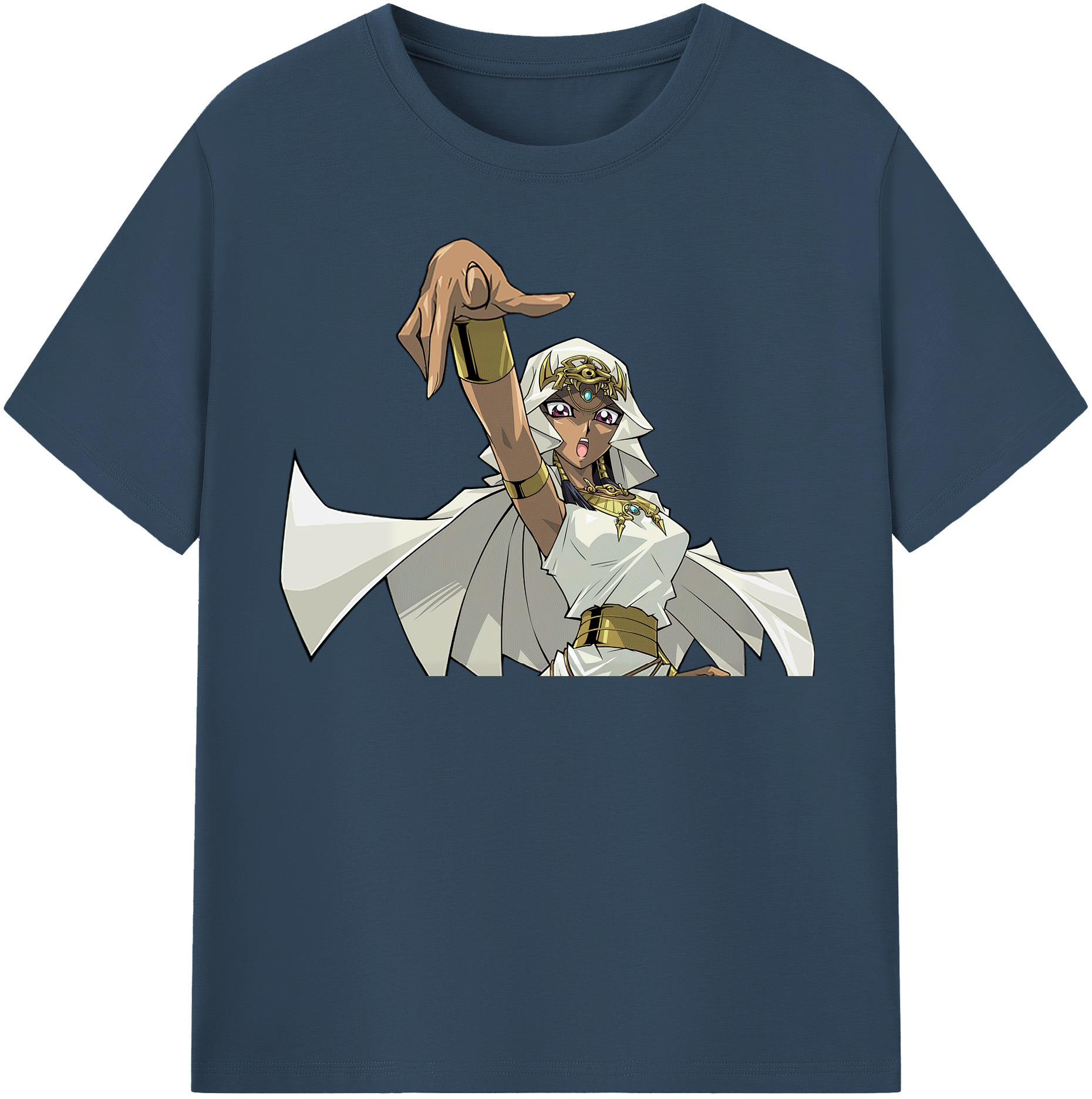 （画像用） 遊☆戯☆王 Yu-Gi-Oh! レディースカジュアルプリントTシャツ（綿100％）