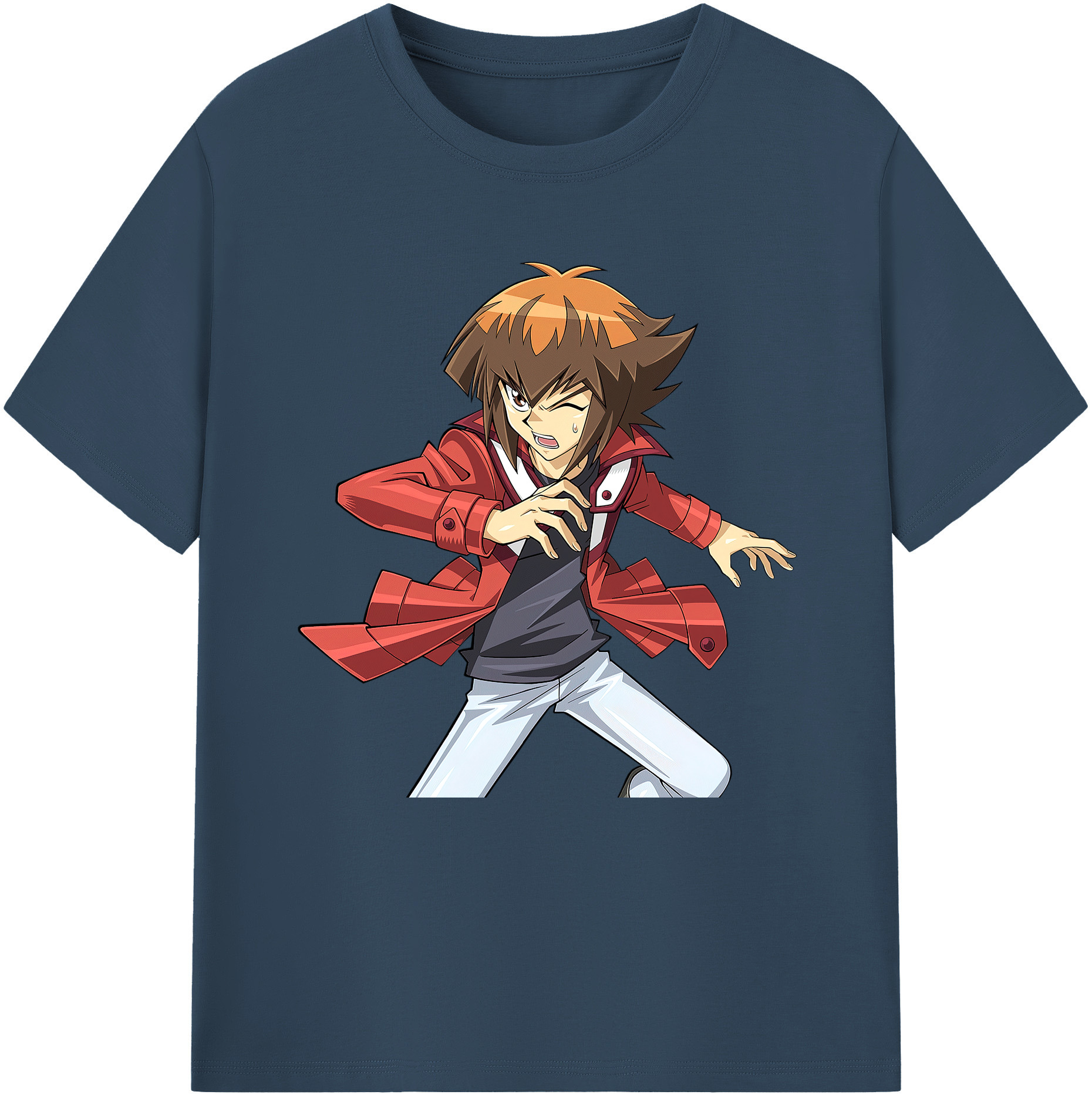 （画像用） 遊☆戯☆王 Yu-Gi-Oh! レディースカジュアルプリントTシャツ（綿100％）
