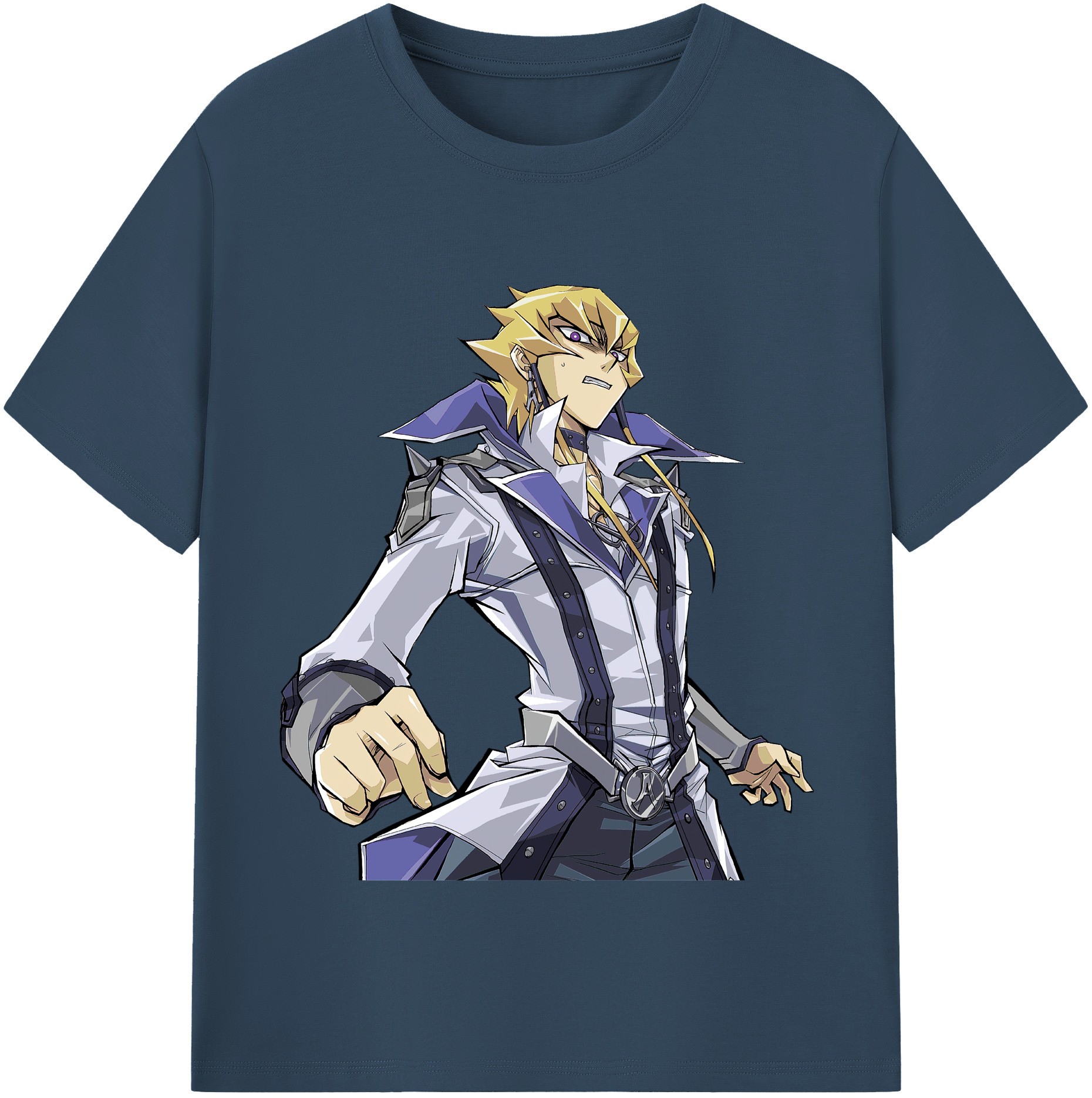 （画像用） 遊☆戯☆王 Yu-Gi-Oh! レディースカジュアルプリントTシャツ（綿100％）