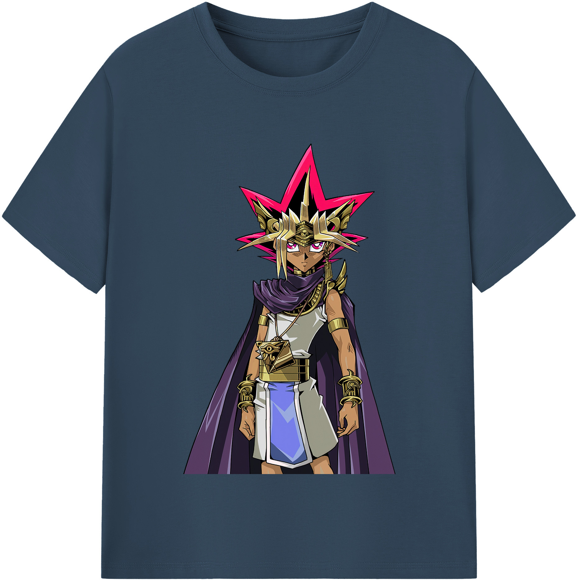 （画像用） 遊☆戯☆王 Yu-Gi-Oh! レディースカジュアルプリントTシャツ（綿100％）