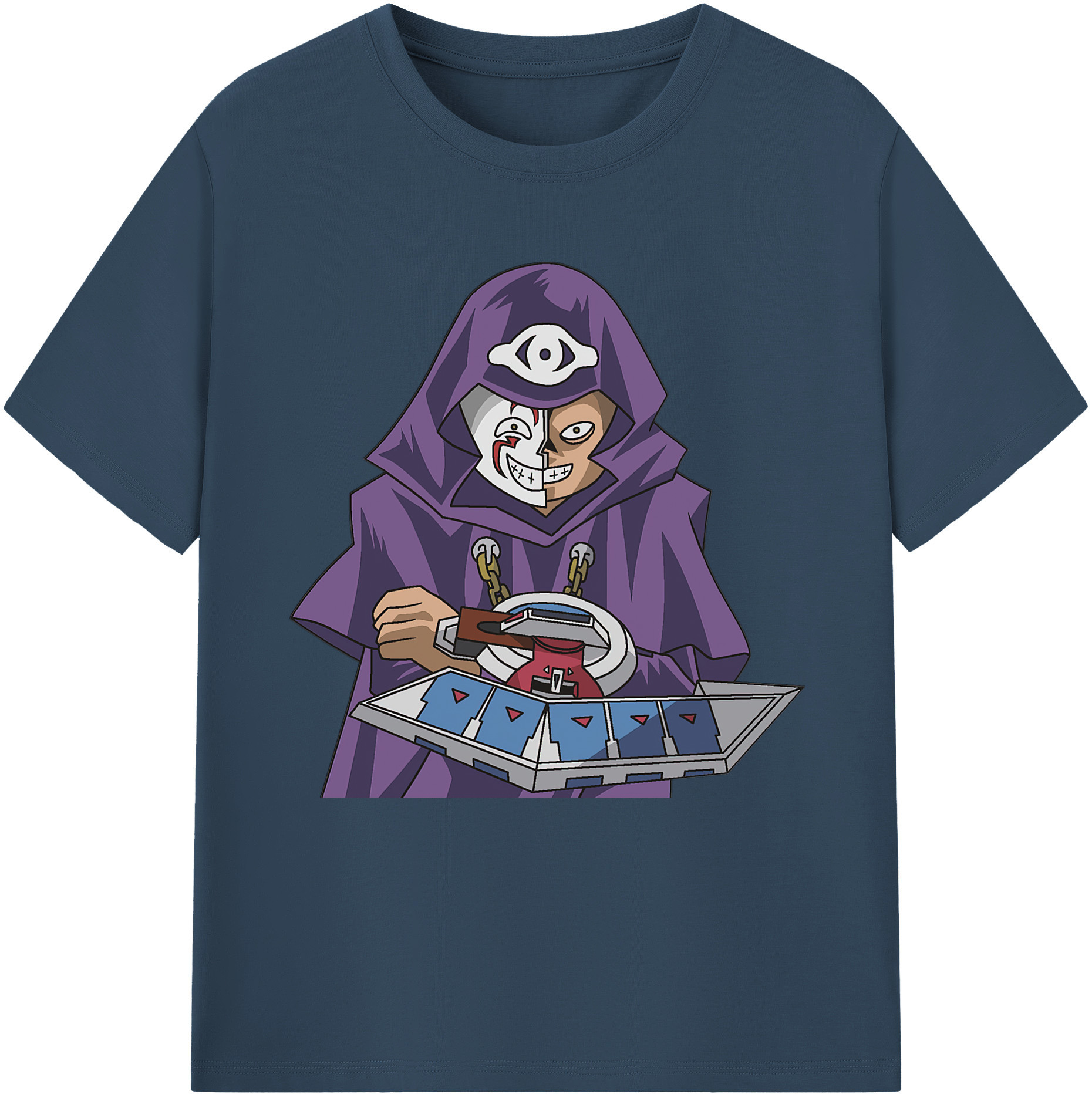 （画像用） 遊☆戯☆王 Yu-Gi-Oh! レディースカジュアルプリントTシャツ（綿100％）