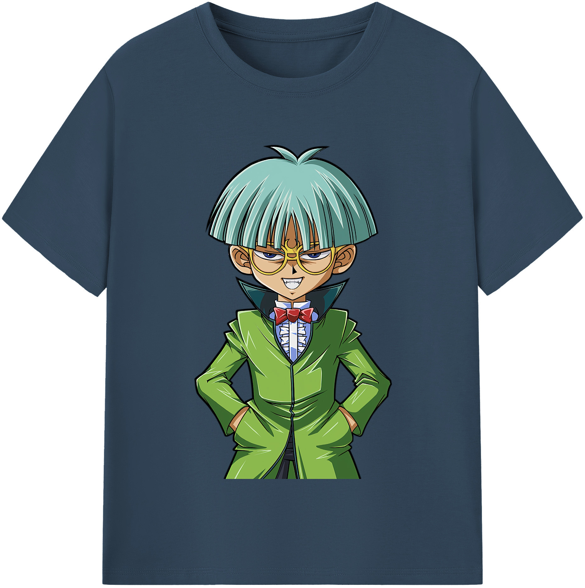 （画像用） 遊☆戯☆王 Yu-Gi-Oh! レディースカジュアルプリントTシャツ（綿100％）
