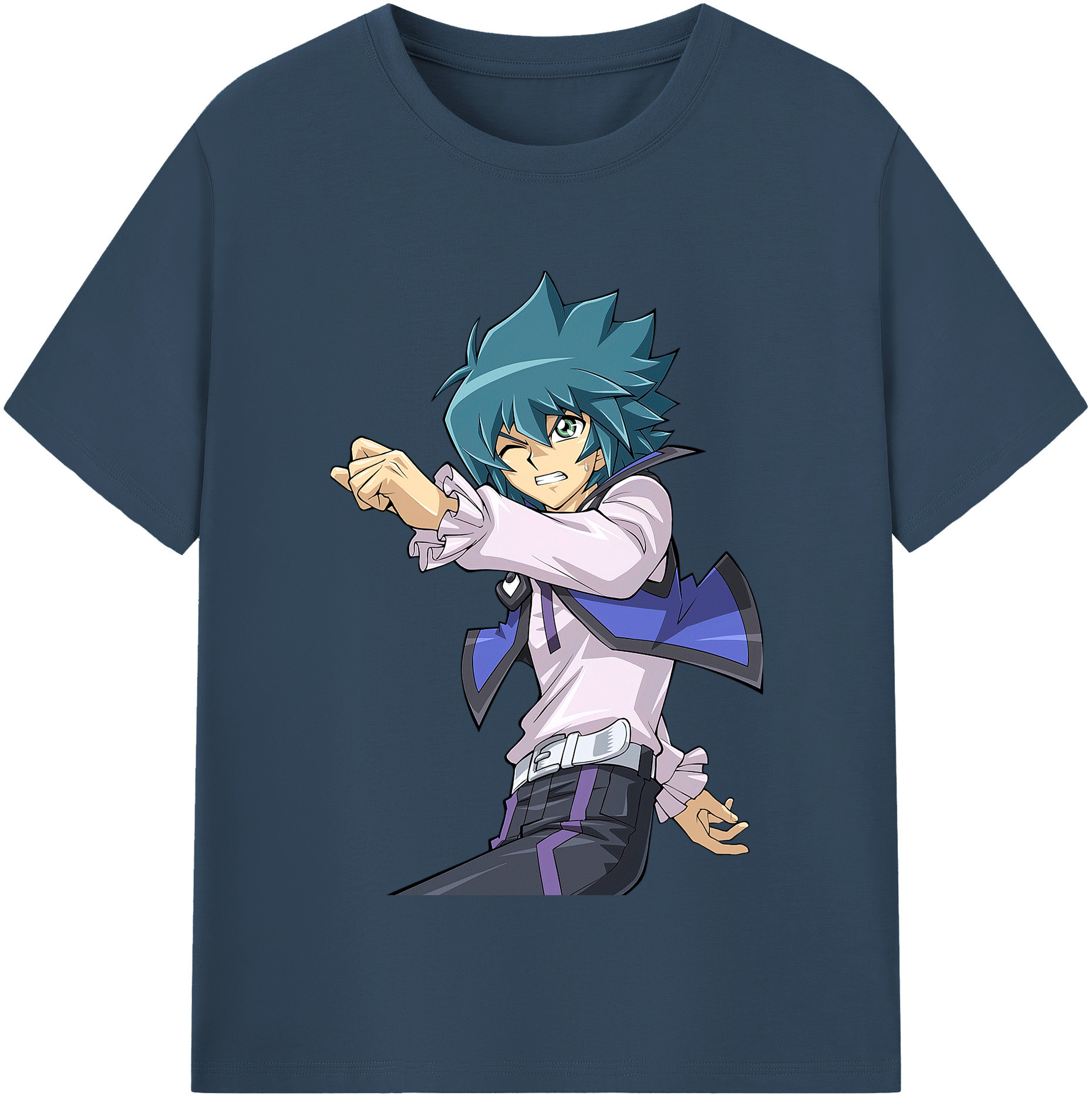 （画像用） 遊☆戯☆王 Yu-Gi-Oh! レディースカジュアルプリントTシャツ（綿100％）