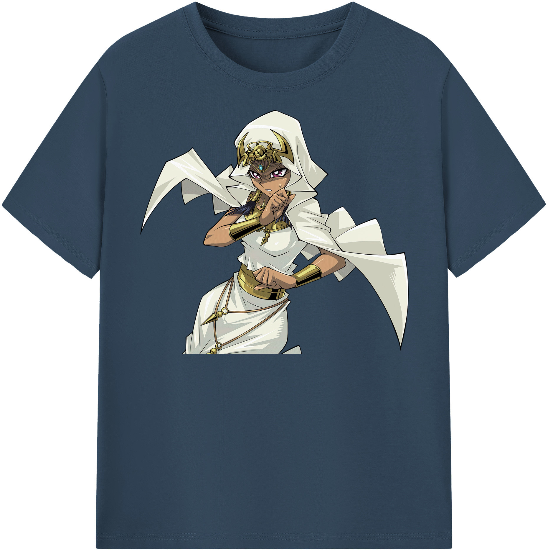 （画像用） 遊☆戯☆王 Yu-Gi-Oh! レディースカジュアルプリントTシャツ（綿100％）