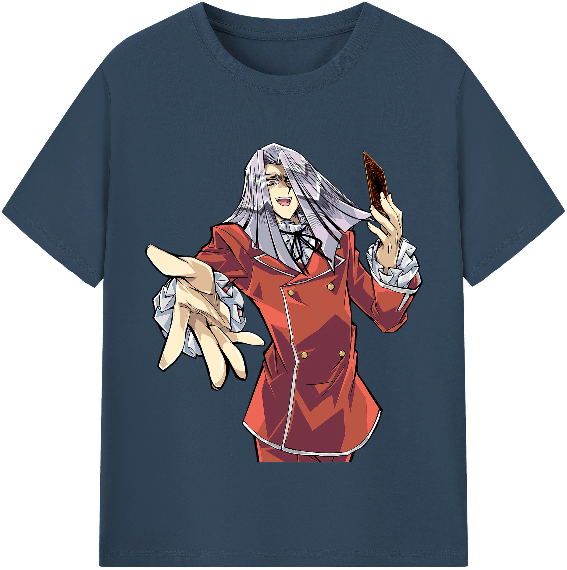 （画像用） 遊☆戯☆王 Yu-Gi-Oh! レディースカジュアルプリントTシャツ（綿100％）