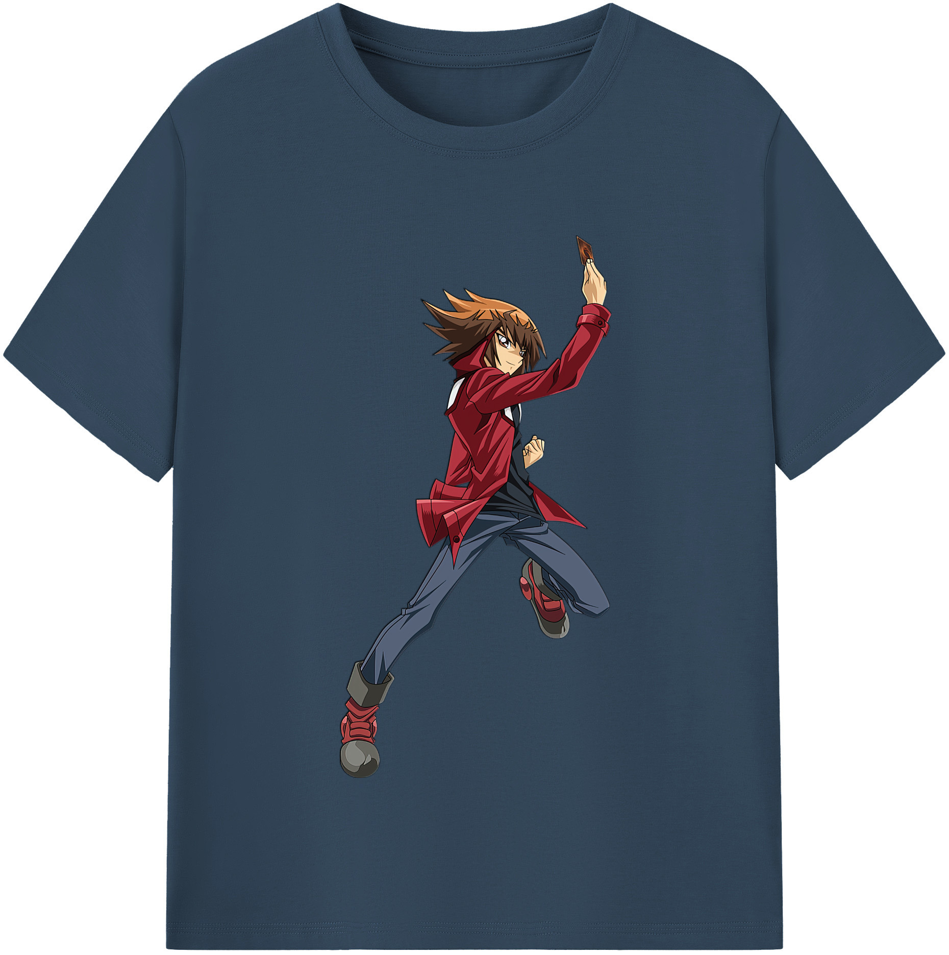（画像用） 遊☆戯☆王 Yu-Gi-Oh! レディースカジュアルプリントTシャツ（綿100％）