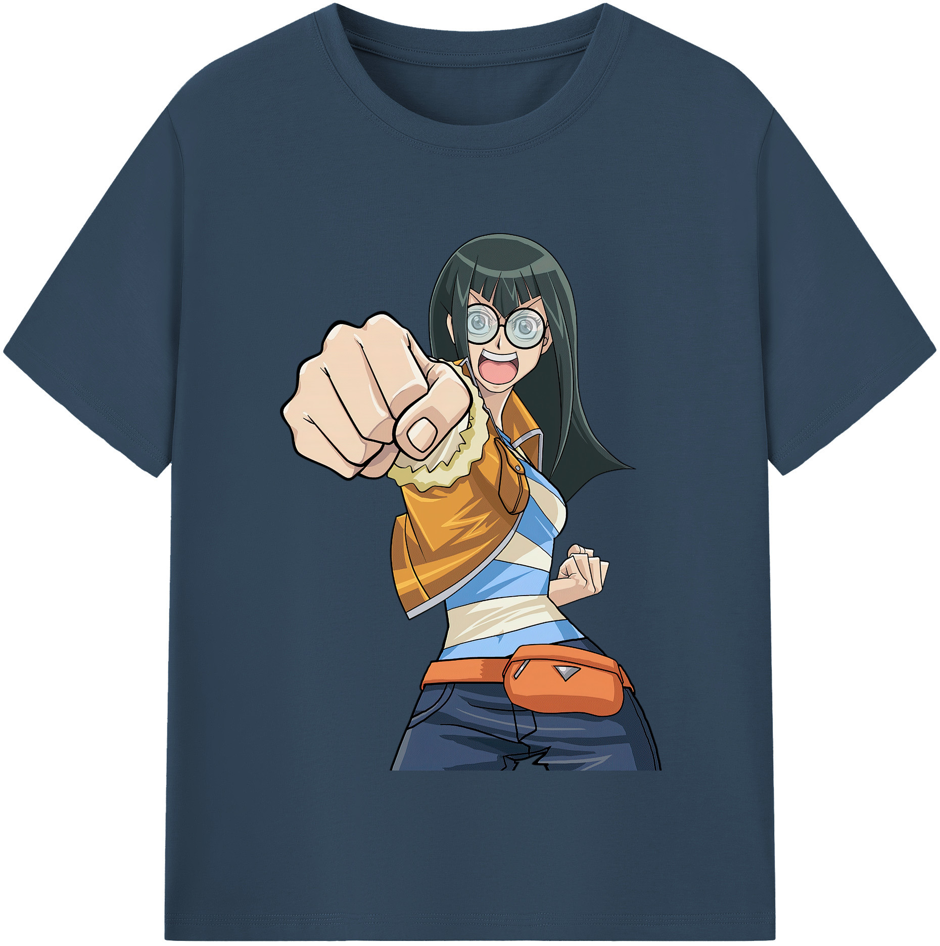 （画像用） 遊☆戯☆王 Yu-Gi-Oh! レディースカジュアルプリントTシャツ（綿100％）