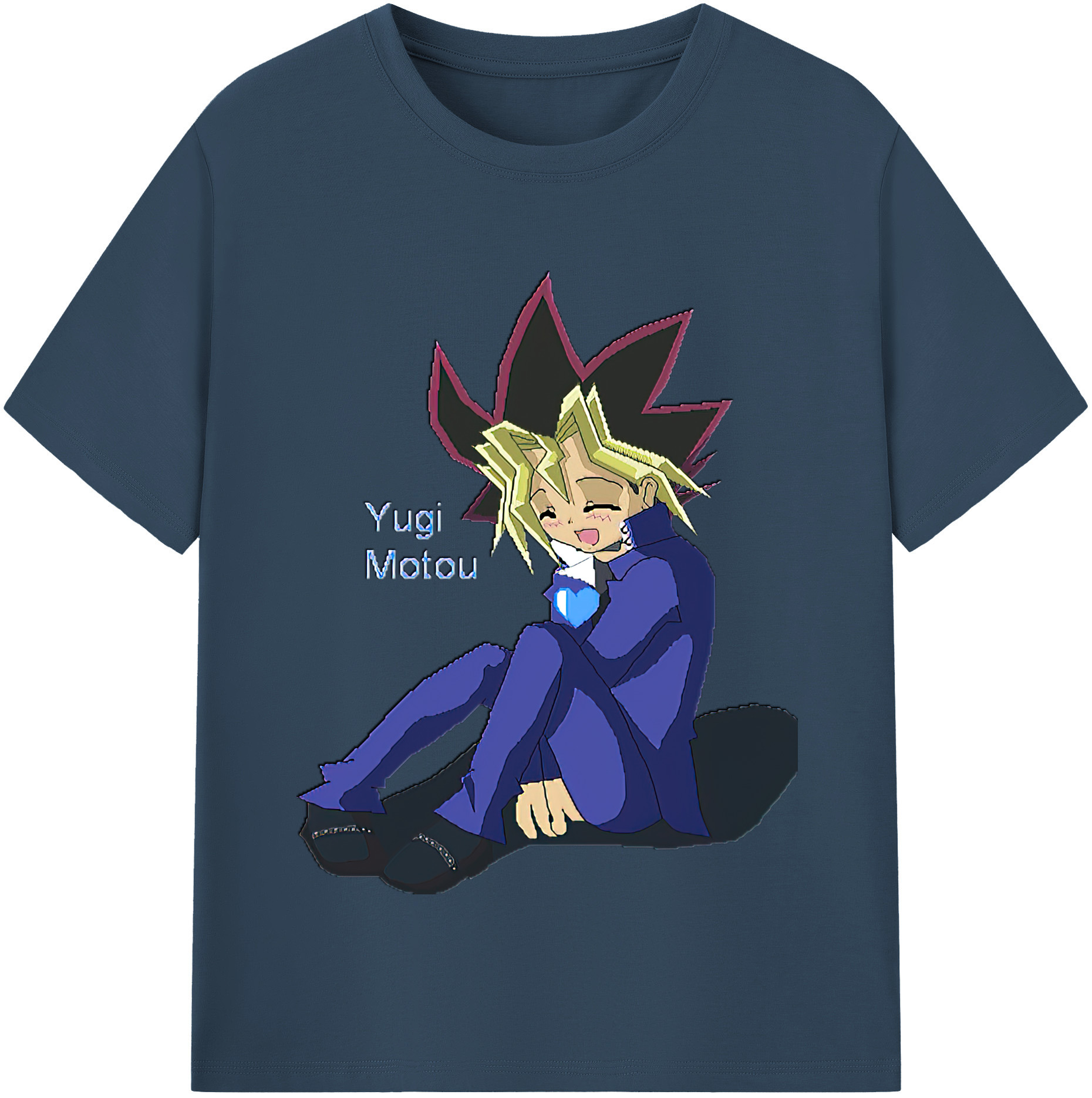 （画像用） 遊☆戯☆王 Yu-Gi-Oh! レディースカジュアルプリントTシャツ（綿100％）