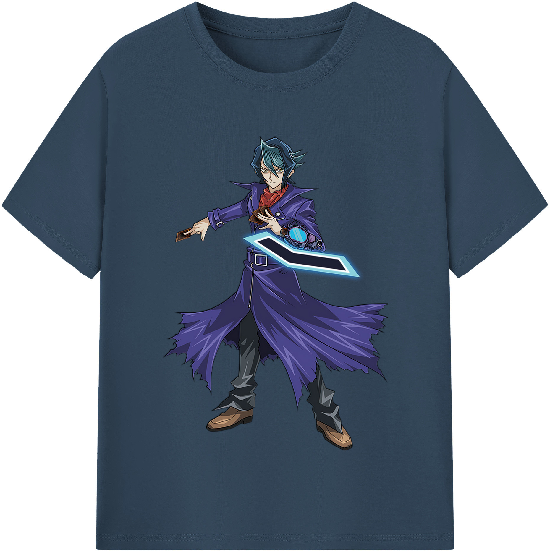 （画像用） 遊☆戯☆王 Yu-Gi-Oh! レディースカジュアルプリントTシャツ（綿100％）