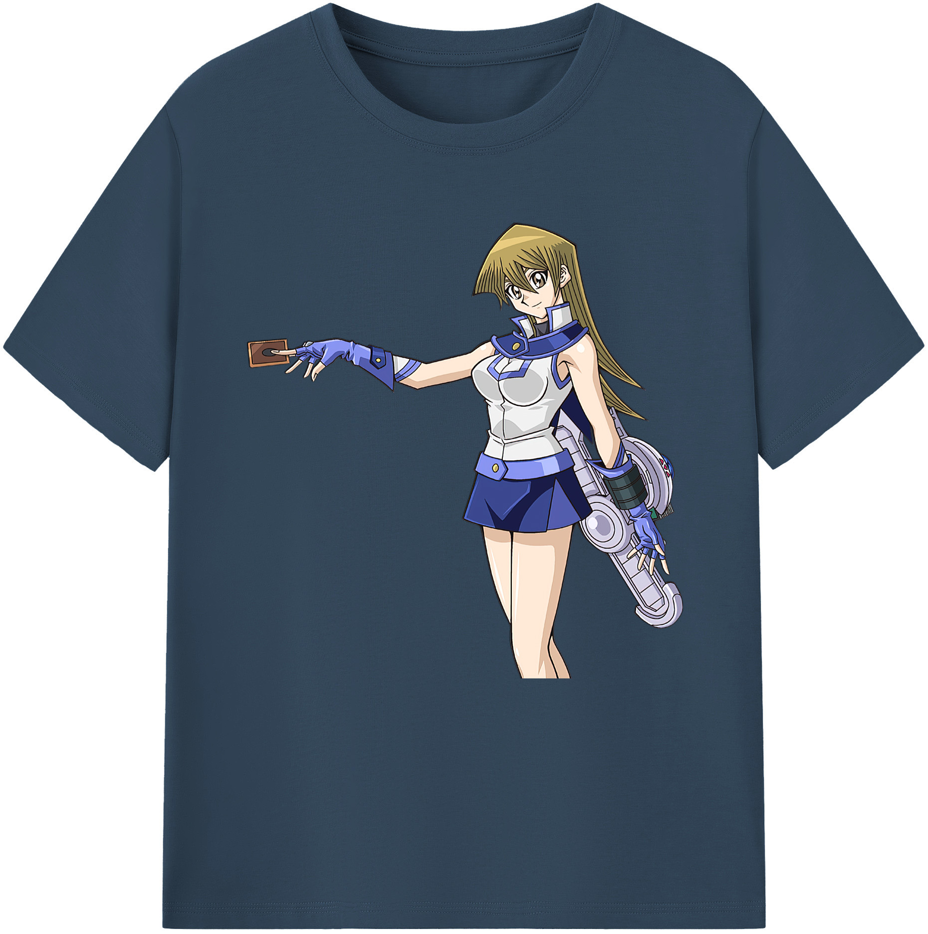 （画像用） 遊☆戯☆王 Yu-Gi-Oh! レディースカジュアルプリントTシャツ（綿100％）