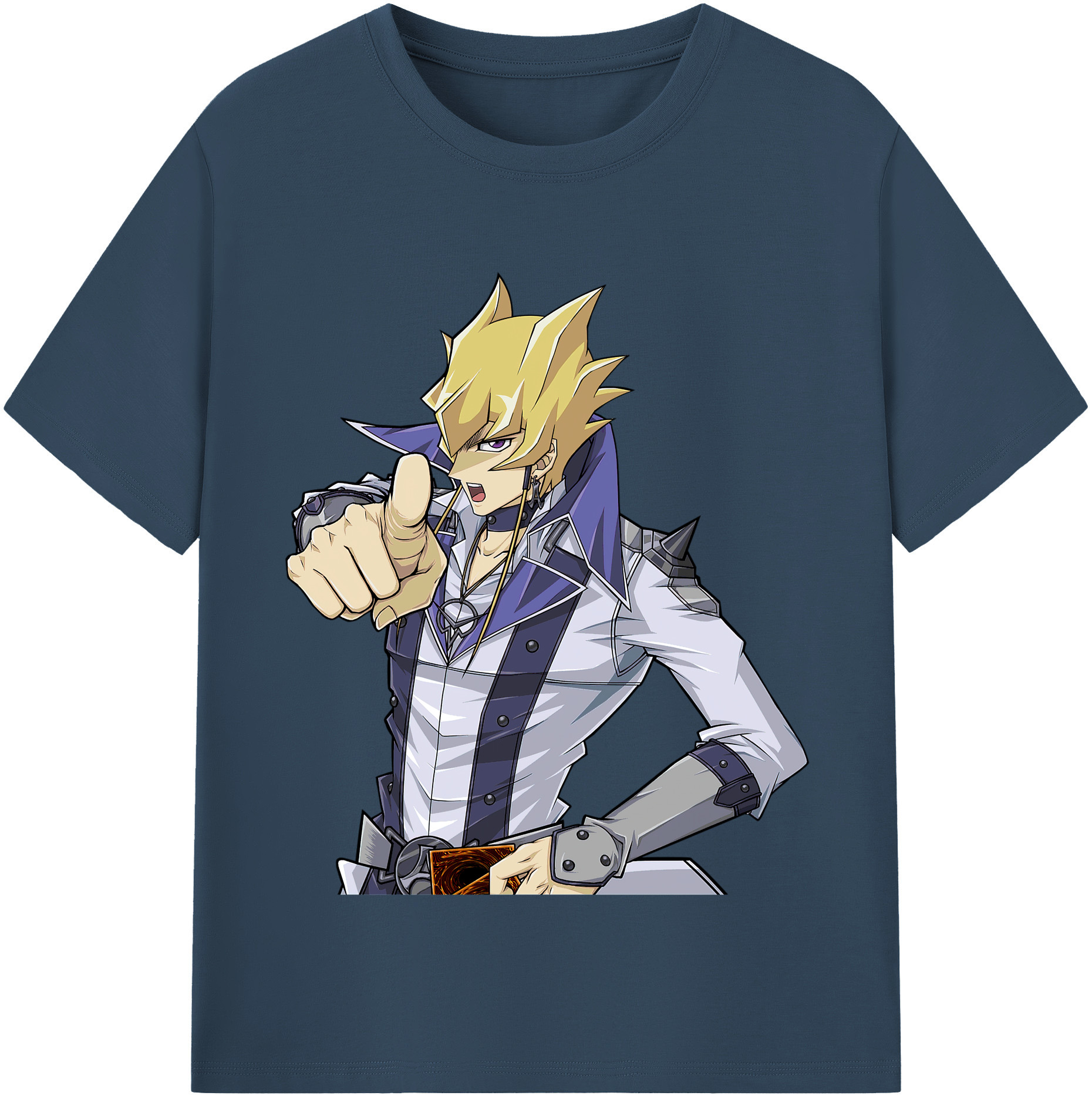 （画像用） 遊☆戯☆王 Yu-Gi-Oh! レディースカジュアルプリントTシャツ（綿100％）