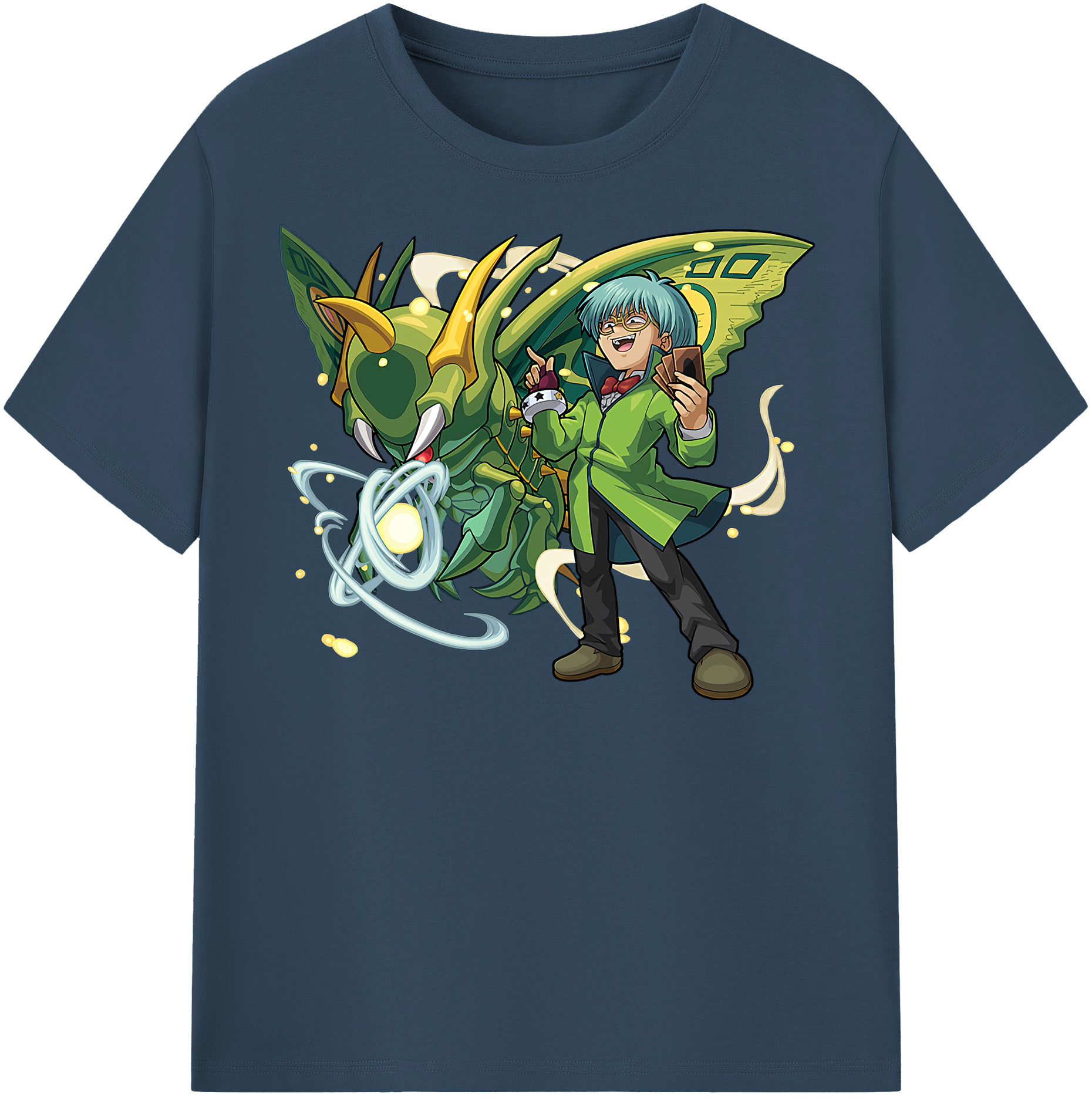 （画像用） 遊☆戯☆王 Yu-Gi-Oh! レディースカジュアルプリントTシャツ（綿100％）