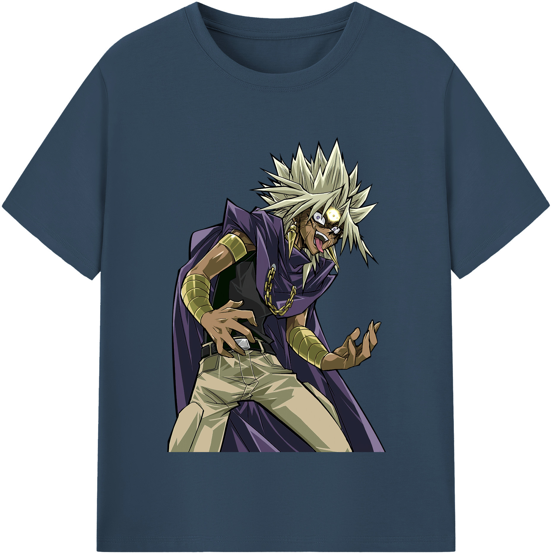 （画像用） 遊☆戯☆王 Yu-Gi-Oh! レディースカジュアルプリントTシャツ（綿100％）