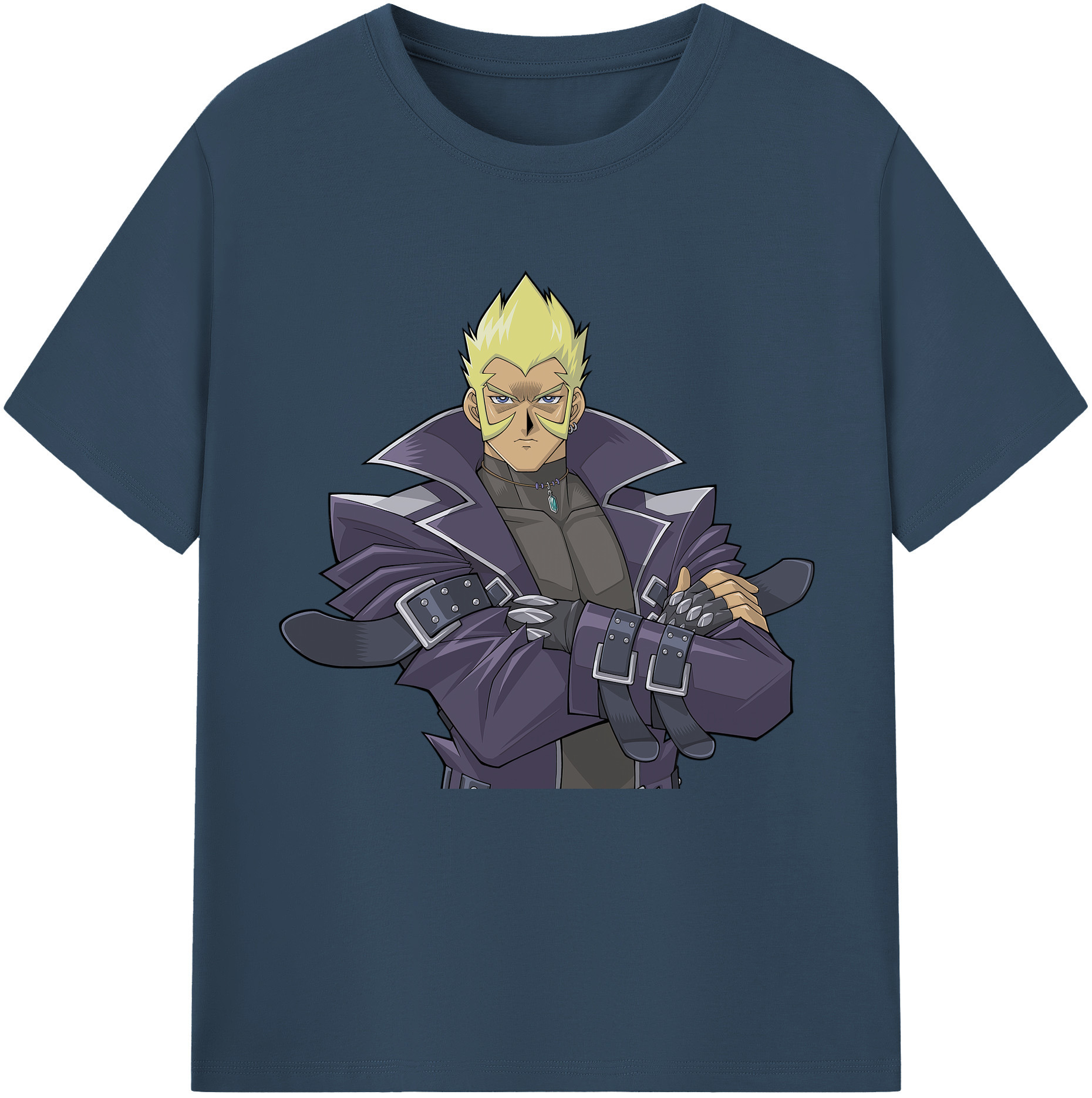 （画像用） 遊☆戯☆王 Yu-Gi-Oh! レディースカジュアルプリントTシャツ（綿100％）