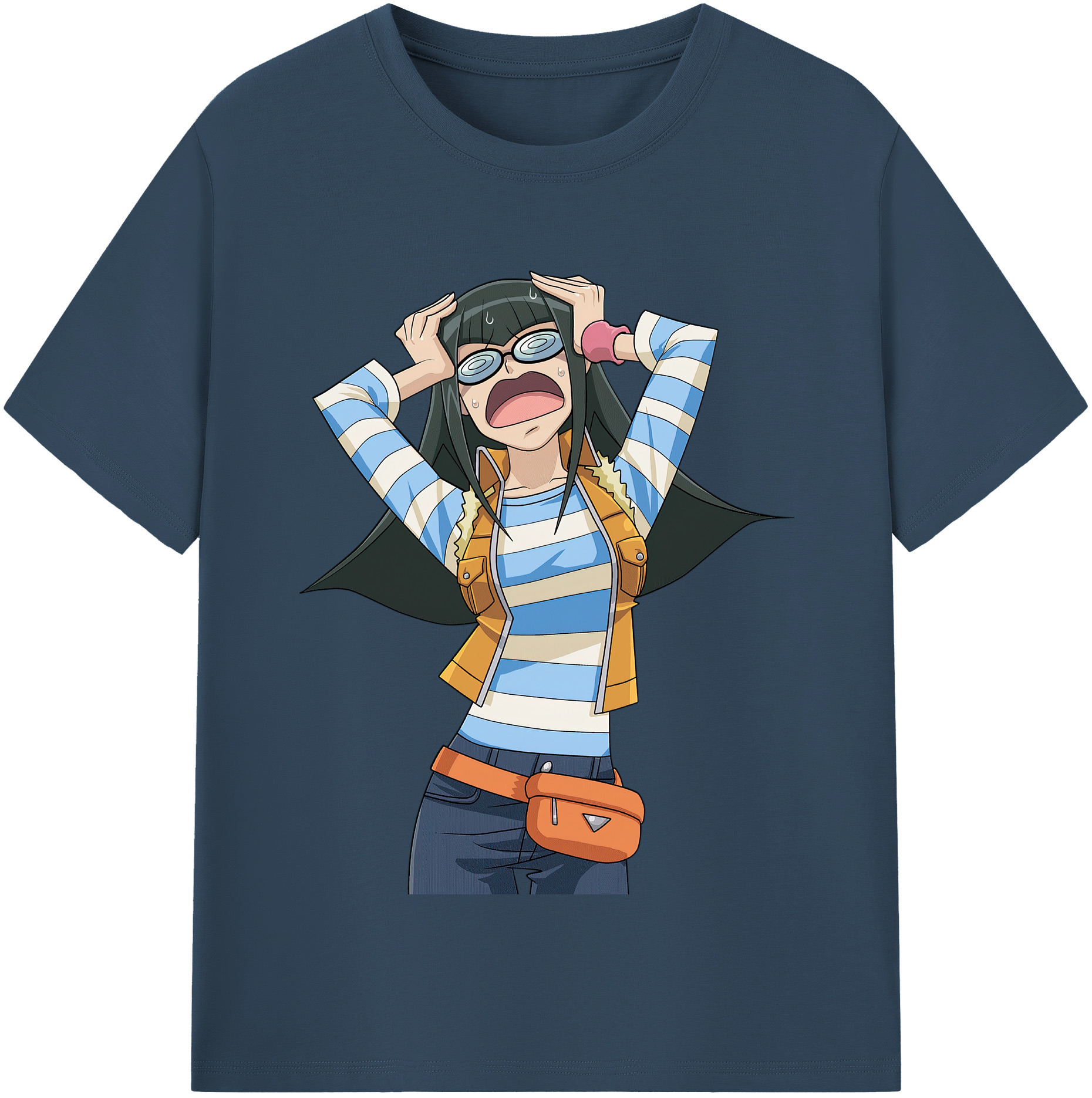 （画像用） 遊☆戯☆王 Yu-Gi-Oh! レディースカジュアルプリントTシャツ（綿100％）