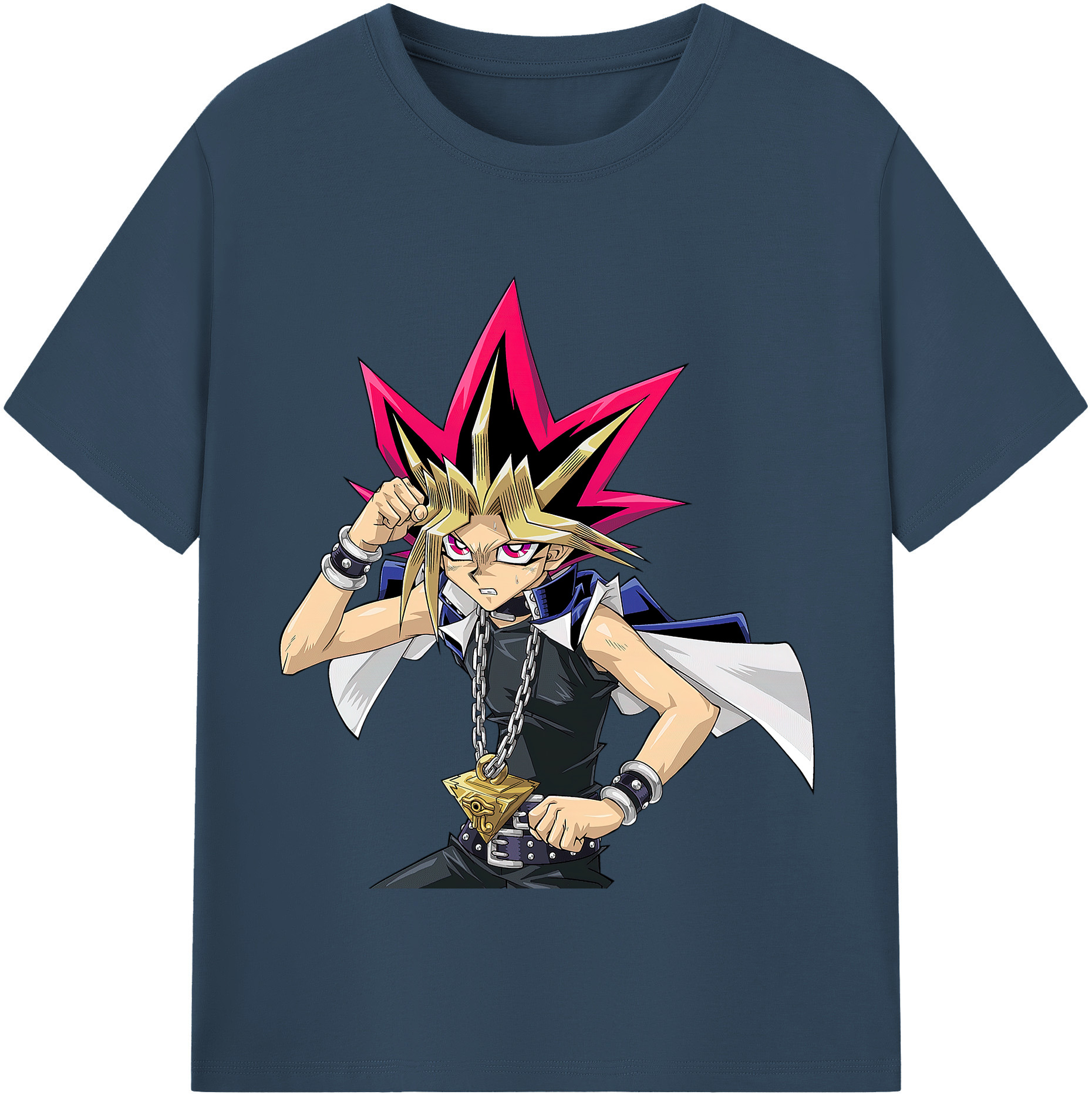（画像用） 遊☆戯☆王 Yu-Gi-Oh! レディースカジュアルプリントTシャツ（綿100％）