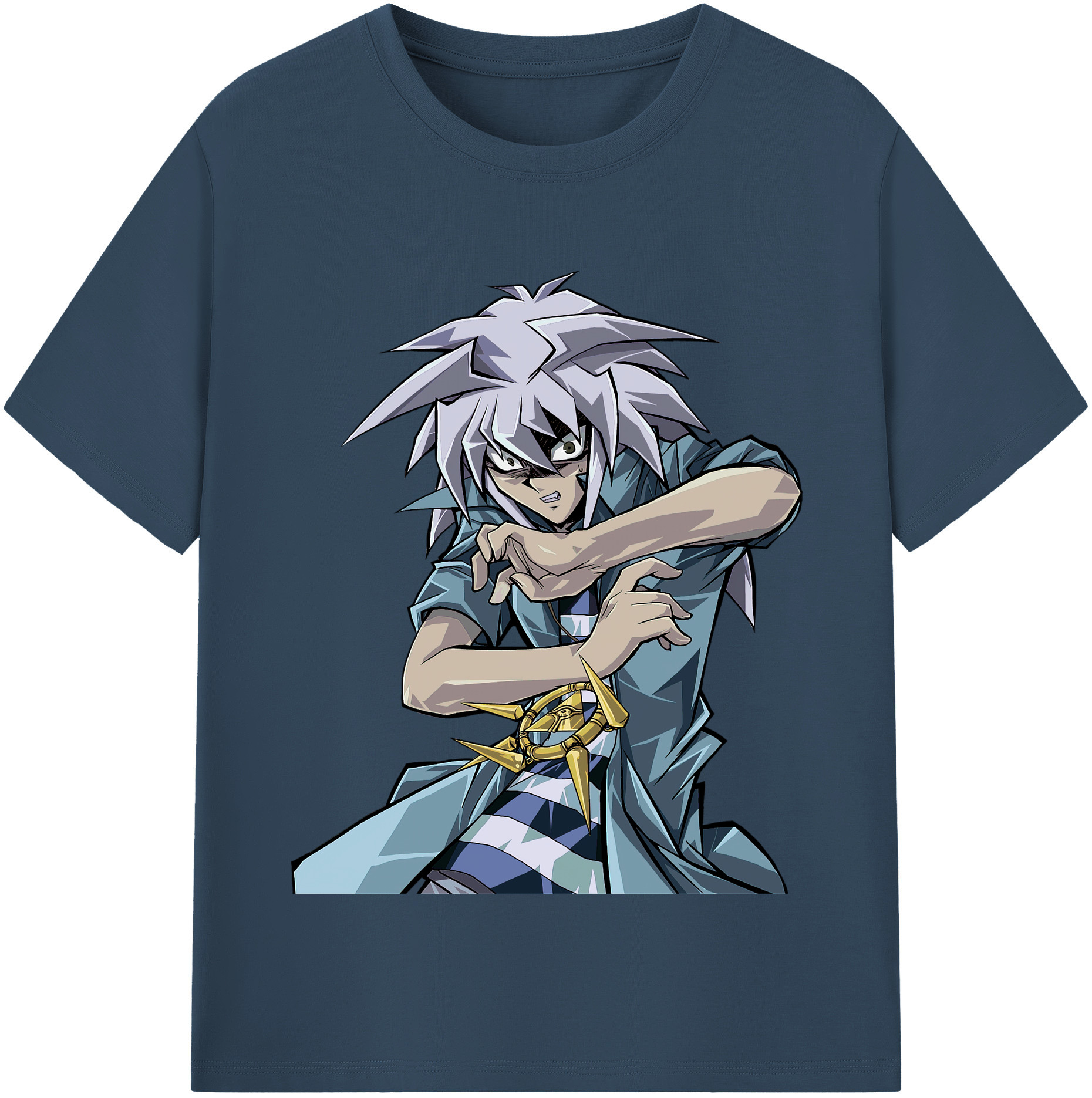 （画像用） 遊☆戯☆王 Yu-Gi-Oh! レディースカジュアルプリントTシャツ（綿100％）