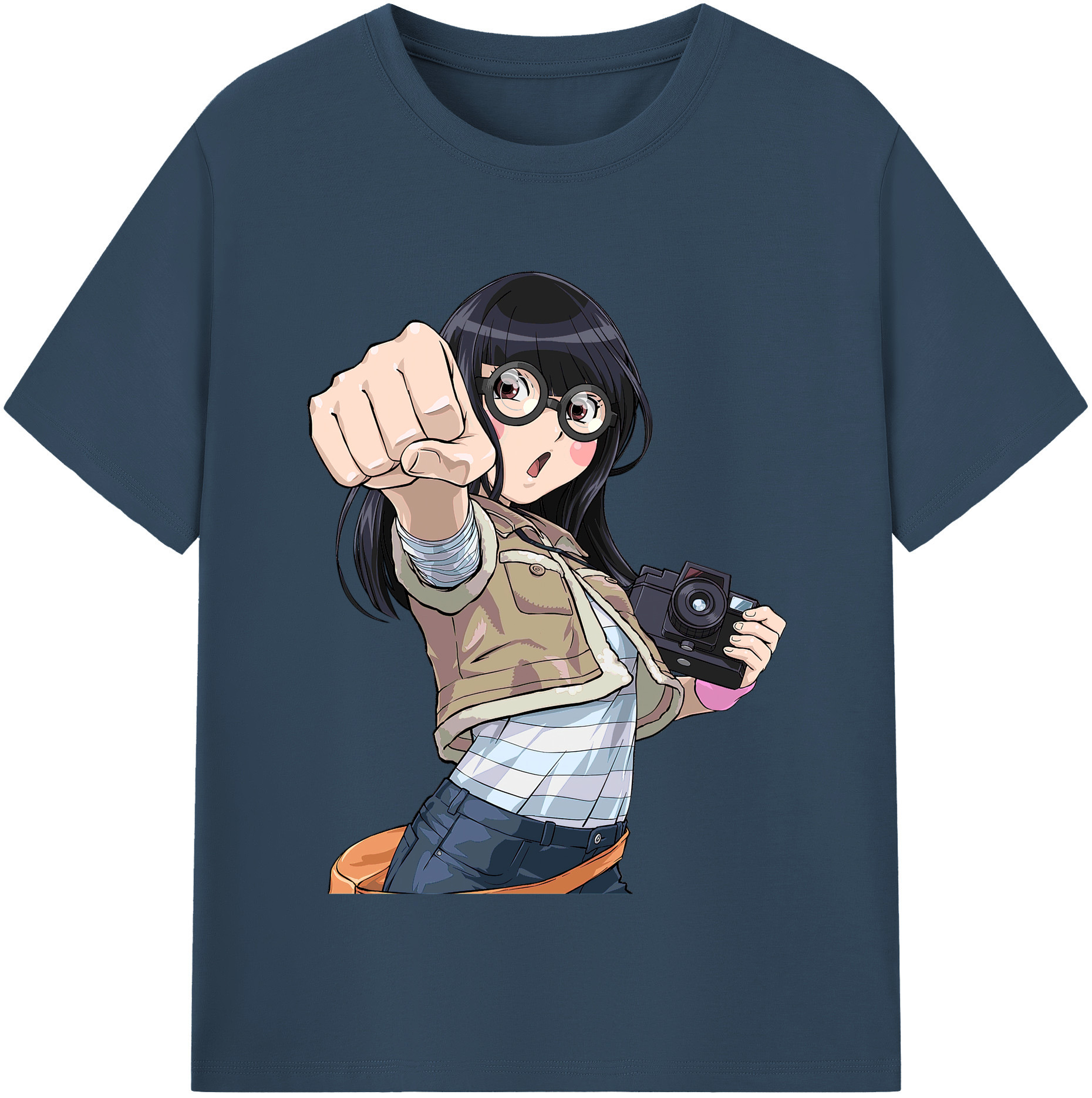 （画像用） 遊☆戯☆王 Yu-Gi-Oh! レディースカジュアルプリントTシャツ（綿100％）