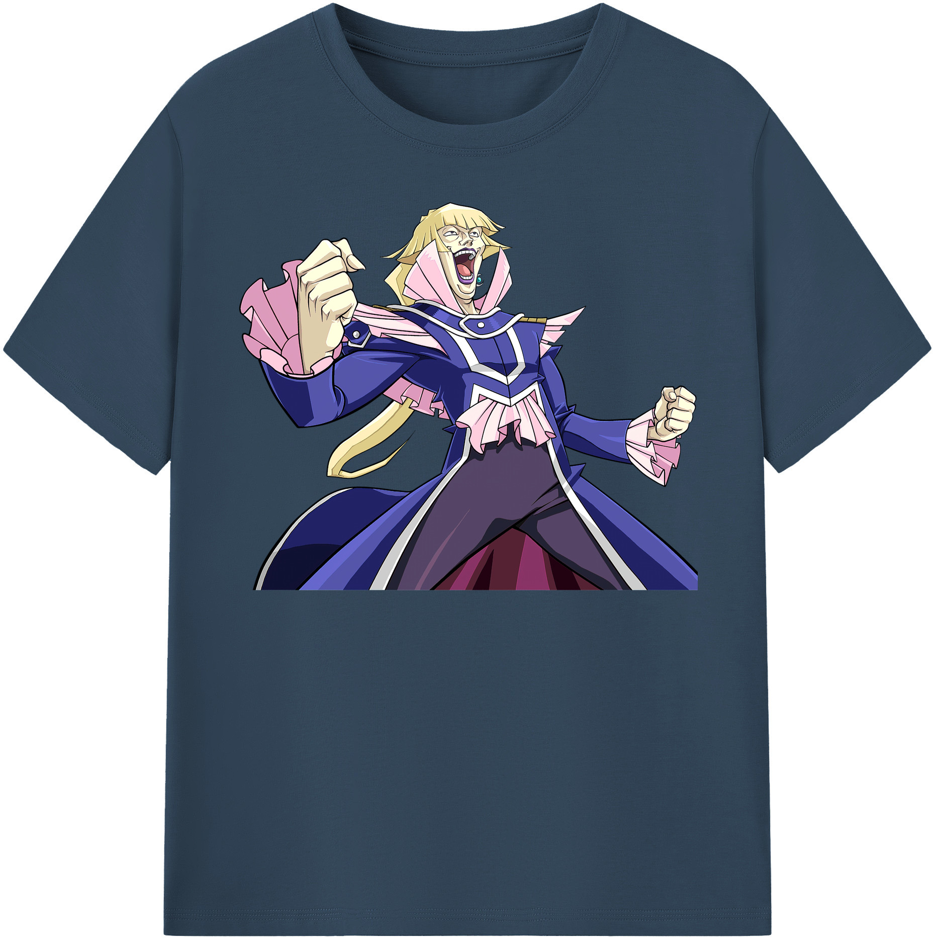 （画像用） 遊☆戯☆王 Yu-Gi-Oh! レディースカジュアルプリントTシャツ（綿100％）