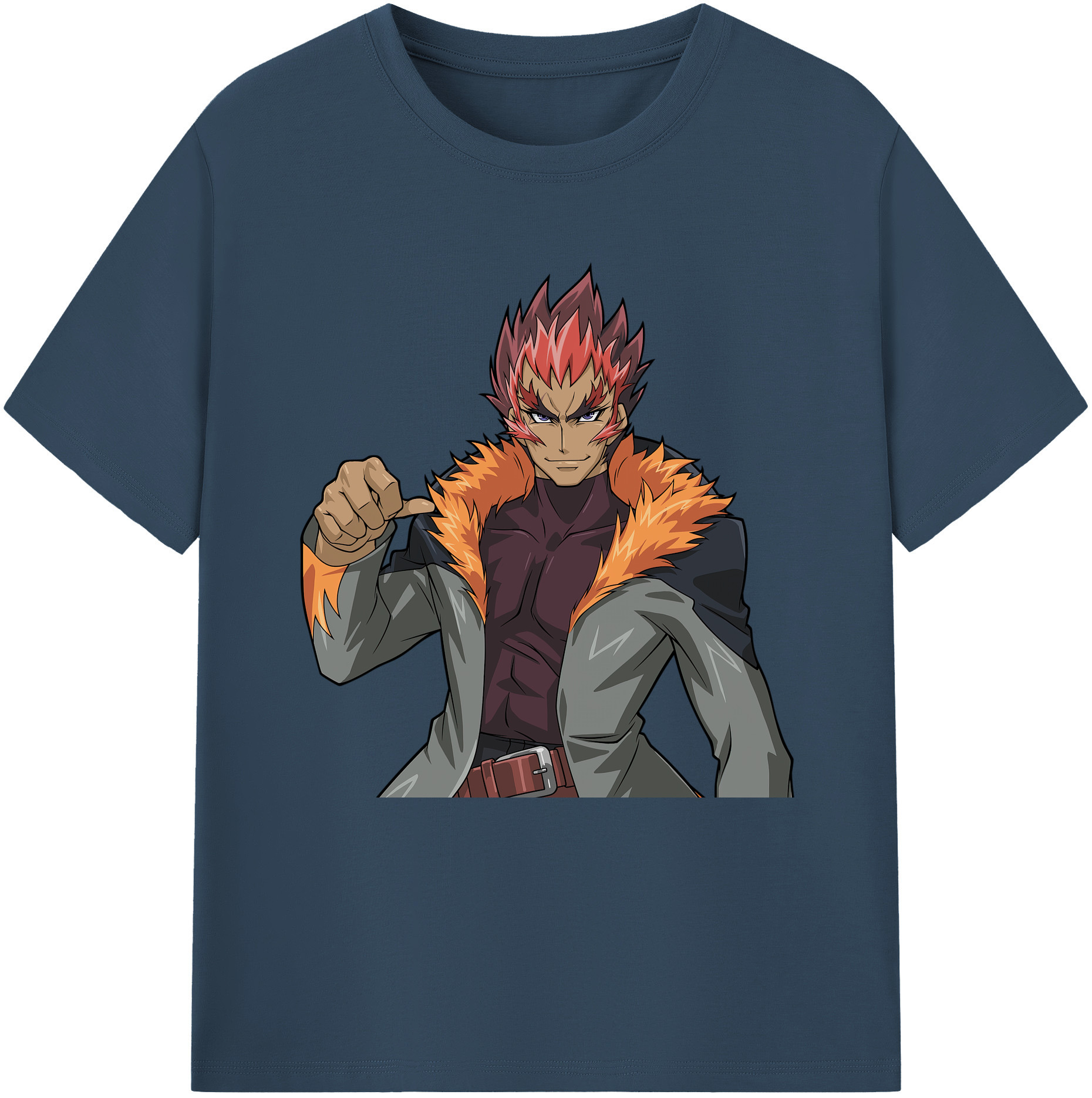 （画像用） 遊☆戯☆王 Yu-Gi-Oh! レディースカジュアルプリントTシャツ（綿100％）