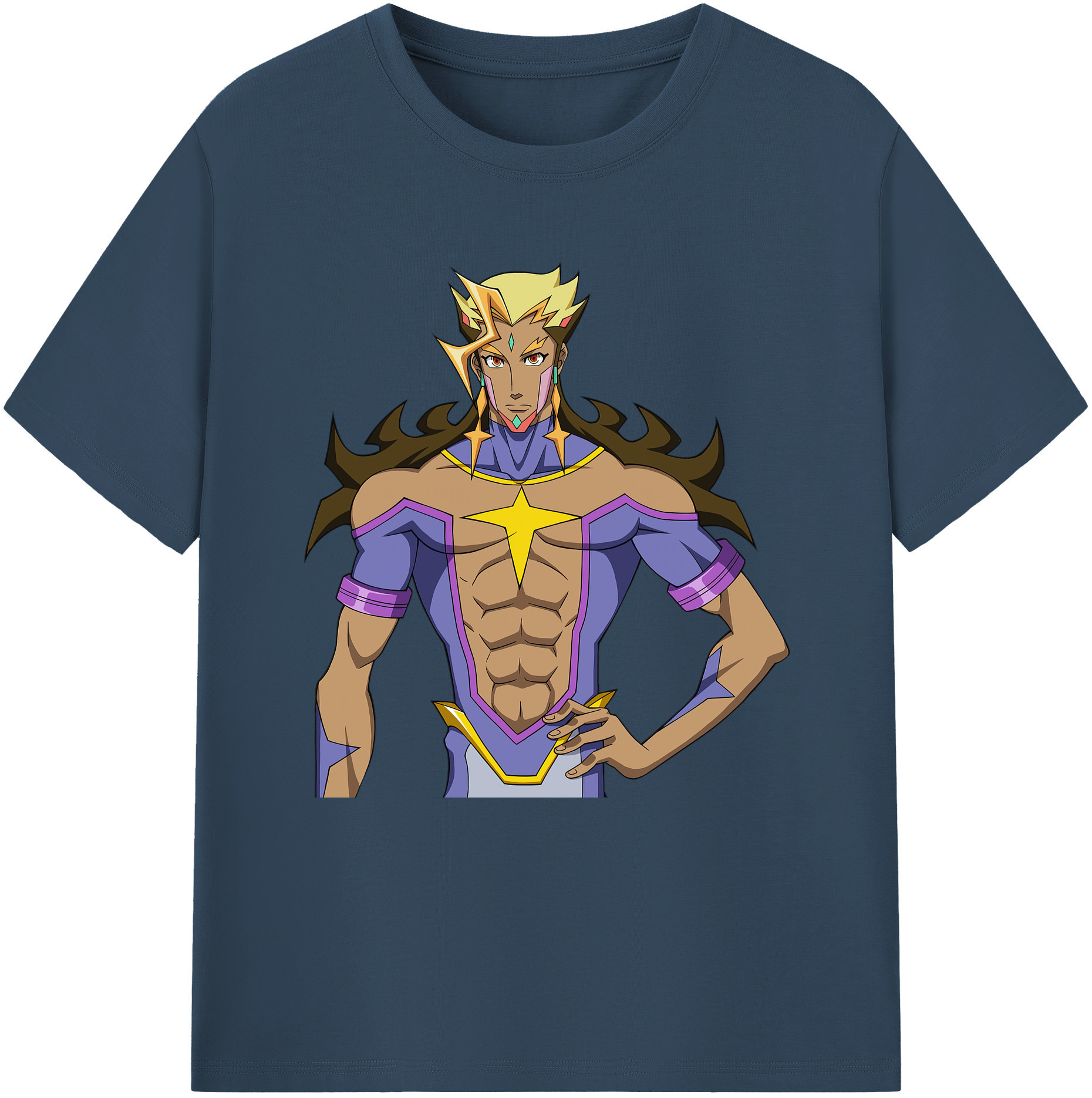 （画像用） 遊☆戯☆王 Yu-Gi-Oh! レディースカジュアルプリントTシャツ（綿100％）