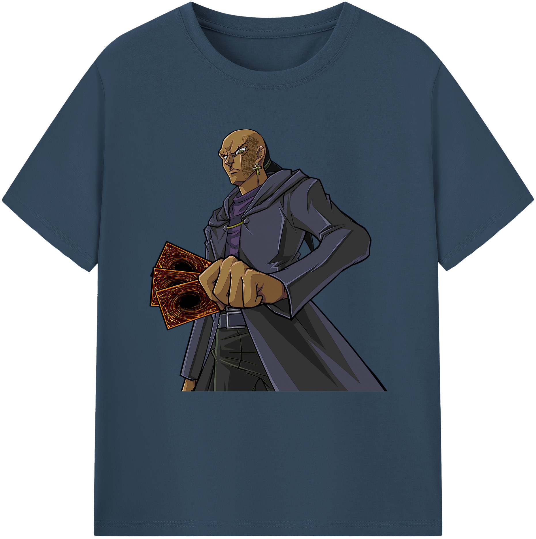 （画像用） 遊☆戯☆王 Yu-Gi-Oh! レディースカジュアルプリントTシャツ（綿100％）