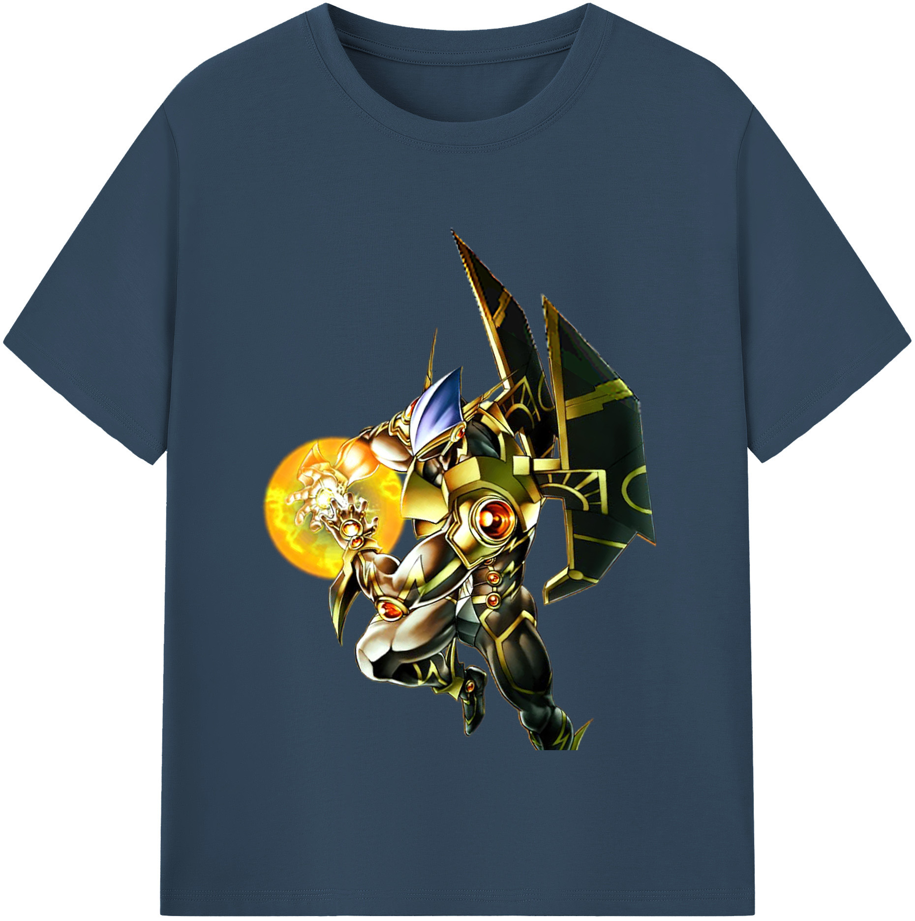 （画像用） 遊☆戯☆王 Yu-Gi-Oh! レディースカジュアルプリントTシャツ（綿100％）
