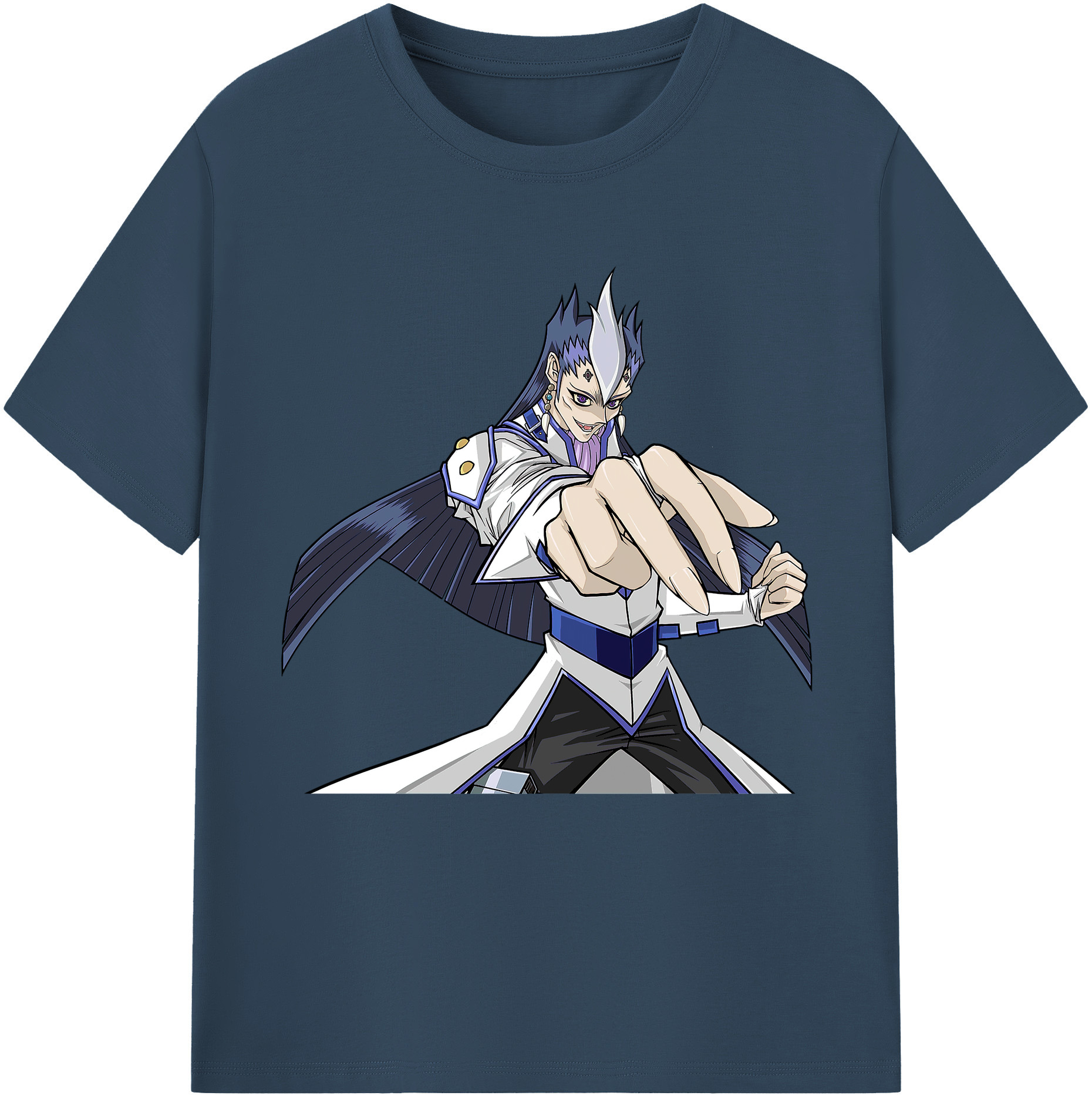 （画像用） 遊☆戯☆王 Yu-Gi-Oh! レディースカジュアルプリントTシャツ（綿100％）