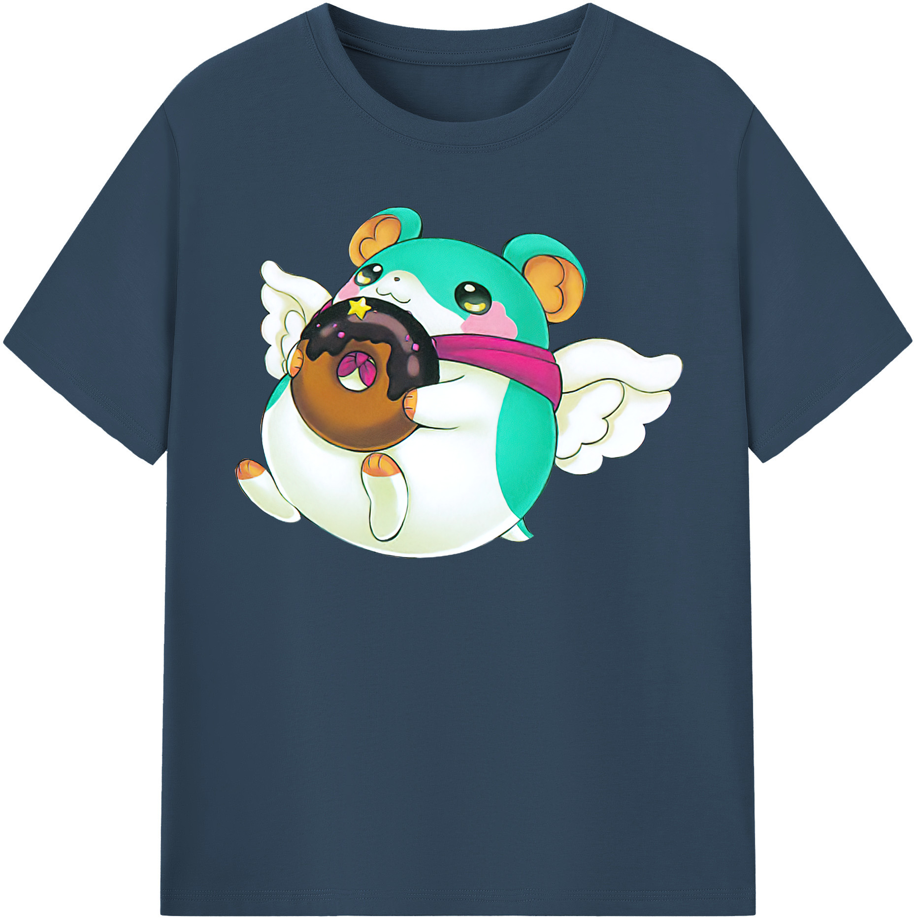 （画像用） 遊☆戯☆王 Yu-Gi-Oh! レディースカジュアルプリントTシャツ（綿100％）