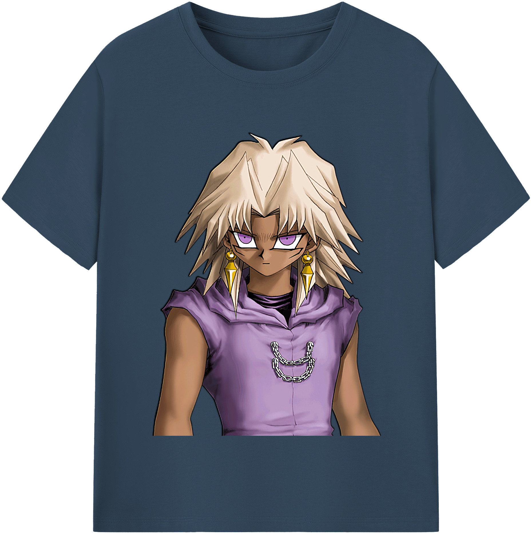 （画像用） 遊☆戯☆王 Yu-Gi-Oh! レディースカジュアルプリントTシャツ（綿100％）