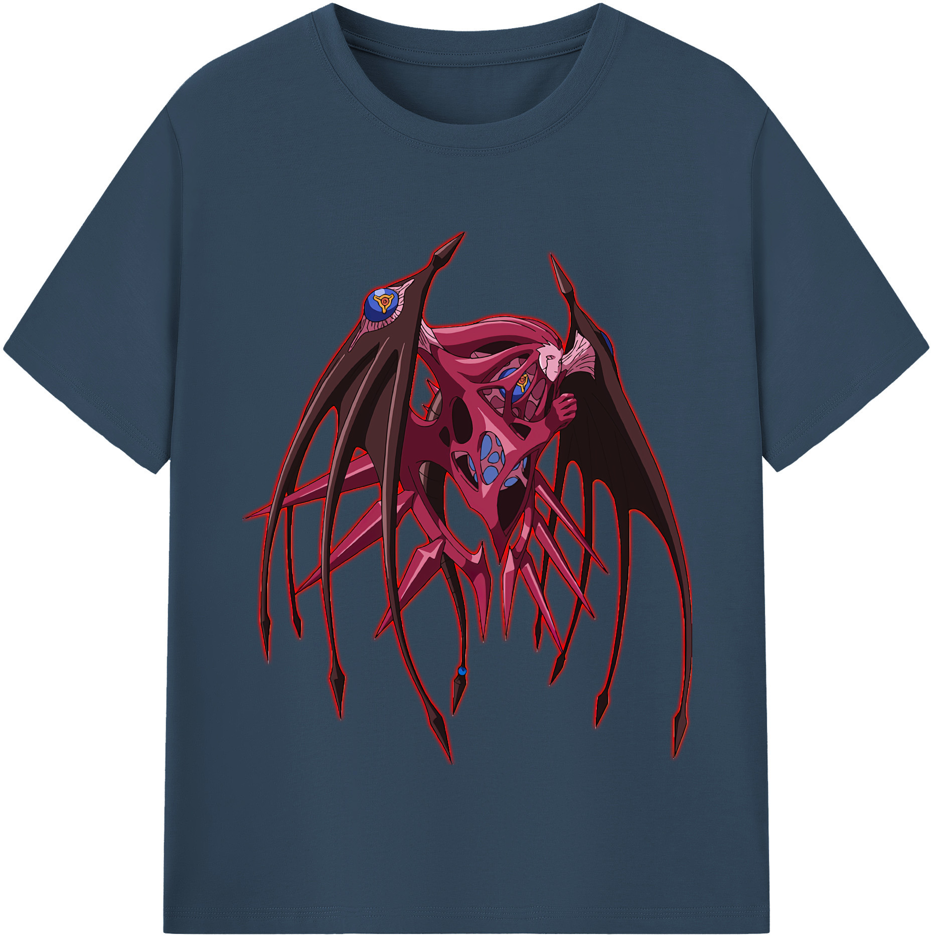 （画像用） 遊☆戯☆王 Yu-Gi-Oh! レディースカジュアルプリントTシャツ（綿100％）