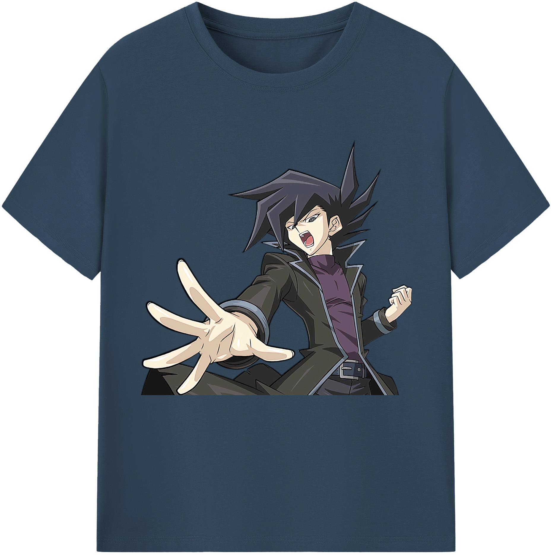 （画像用） 遊☆戯☆王 Yu-Gi-Oh! レディースカジュアルプリントTシャツ（綿100％）