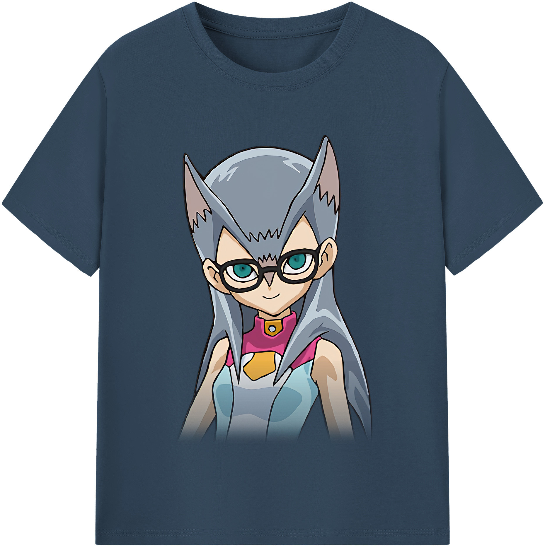 （画像用） 遊☆戯☆王 Yu-Gi-Oh! レディースカジュアルプリントTシャツ（綿100％）