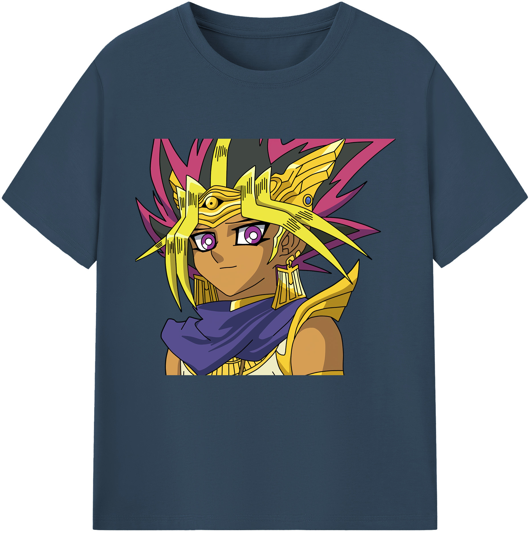 （画像用） 遊☆戯☆王 Yu-Gi-Oh! レディースカジュアルプリントTシャツ（綿100％）