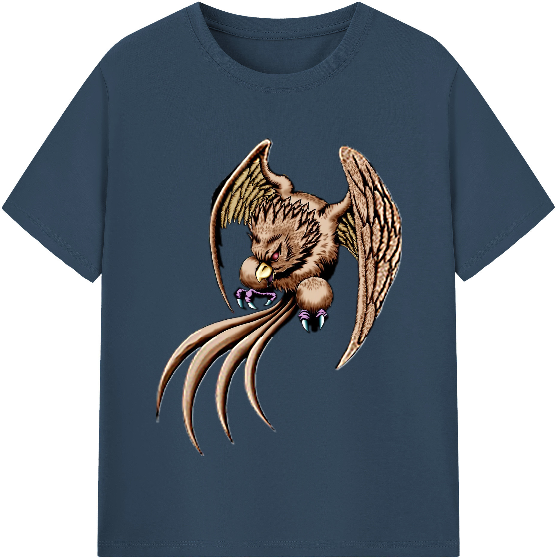 （画像用） 遊☆戯☆王 Yu-Gi-Oh! レディースカジュアルプリントTシャツ（綿100％）